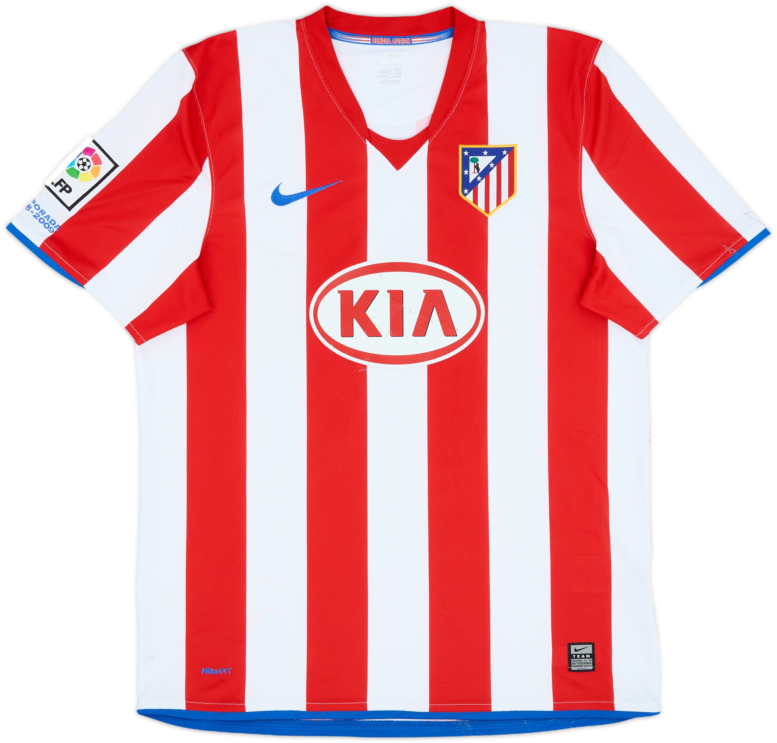 08-09 Atletico Madrid #10 KUN AGUERO アトレティコマドリッド