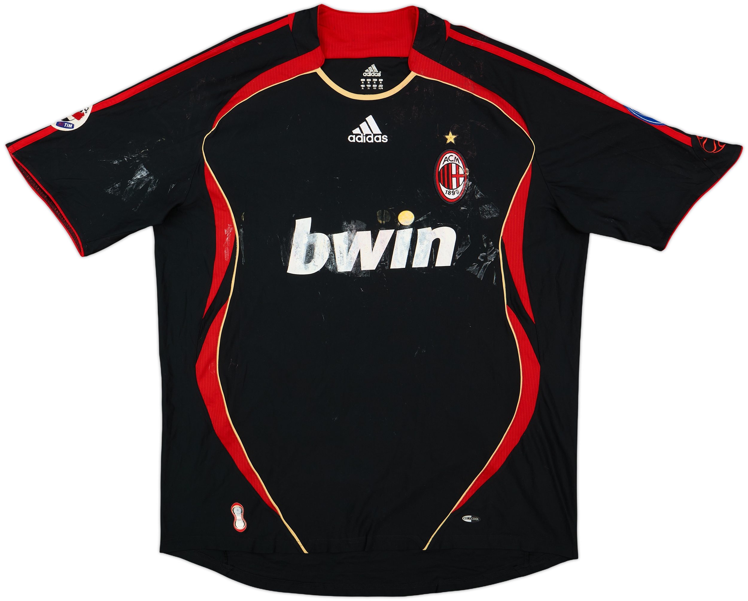 2006-07 AC Milan Signed Third Shirt Gilardino #11 - 3/10 - (XL)