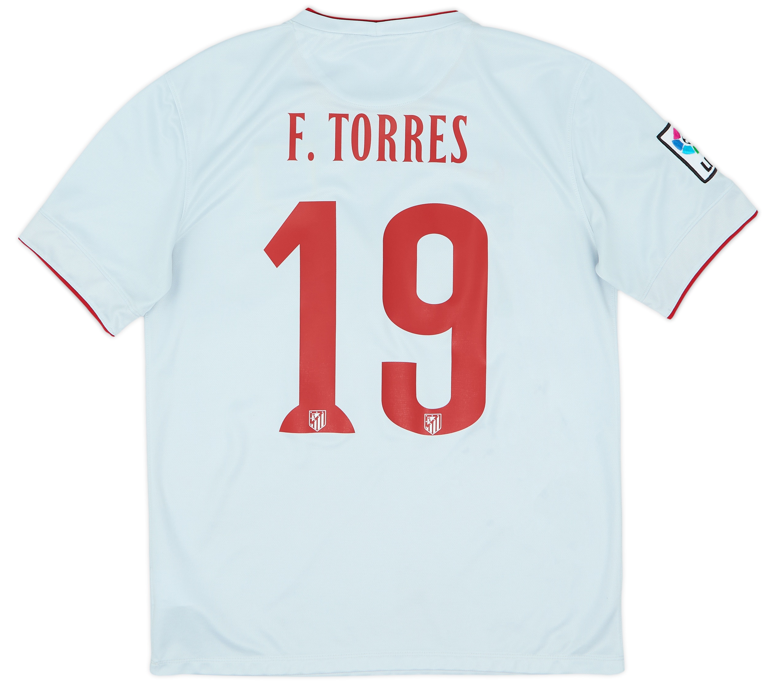 2014-15 Atletico Madrid Away Shirt F.Torres #19 - 6/10 - (M)