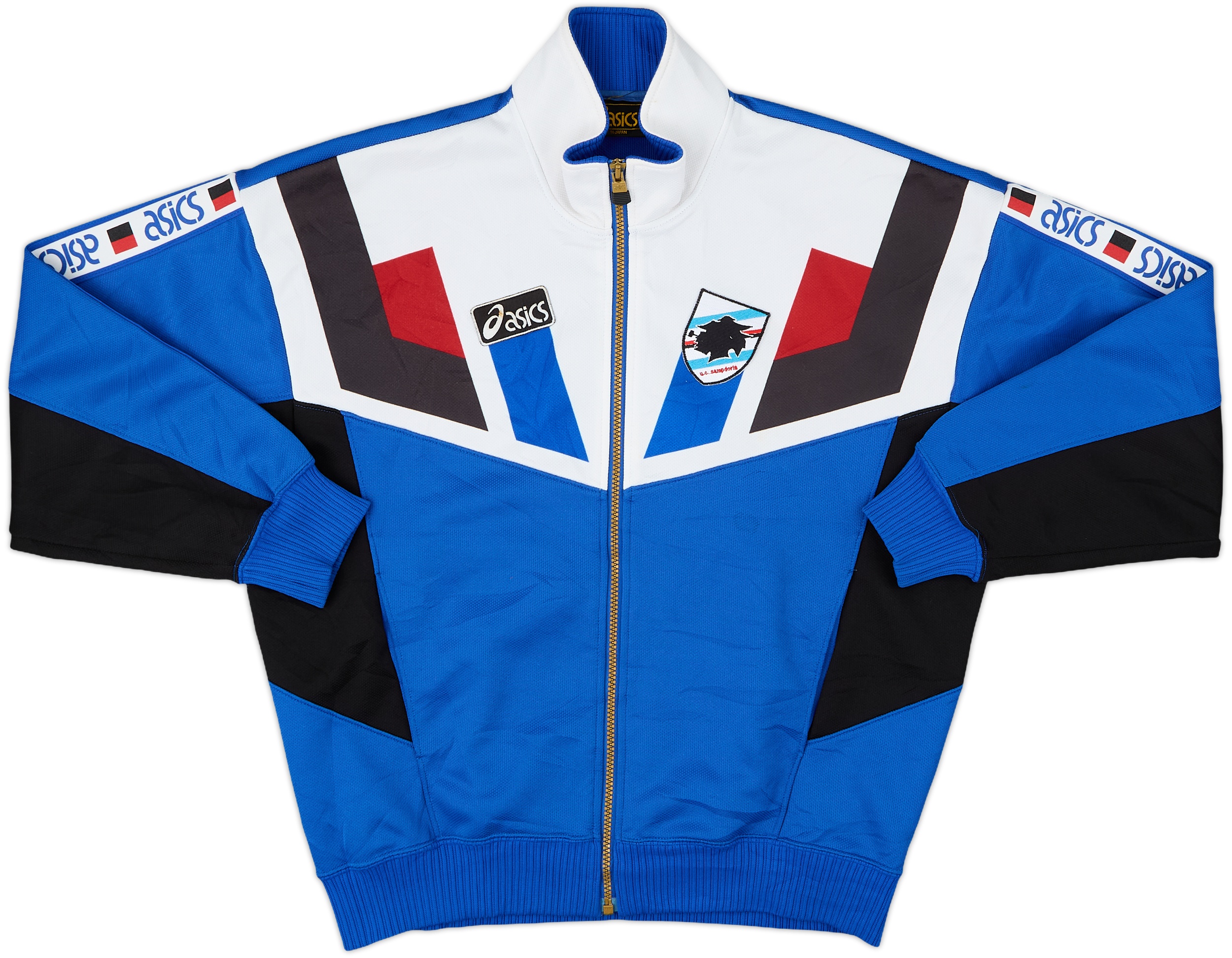 Sampdoria 1993 トラックジャケット ジャージ 1993-94 Sampdoria Asics Track Jacket - 9/10 - (M)