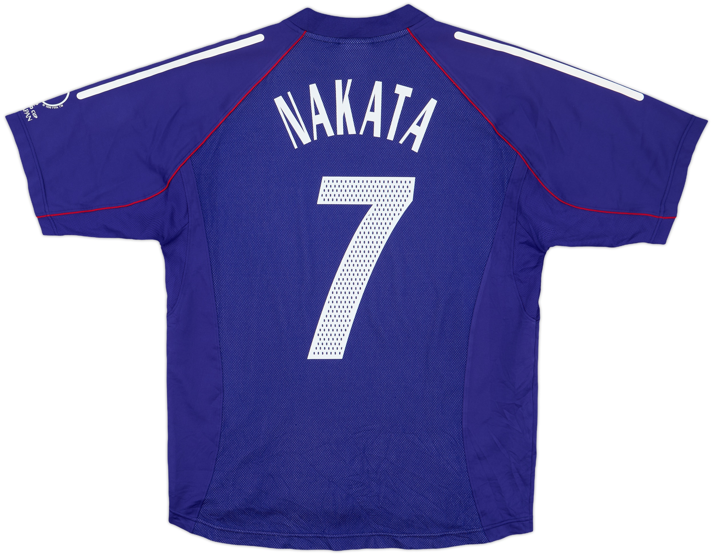 ウェア Japan Away 2001 NAKATA #7 Longsleeve Japan National Team