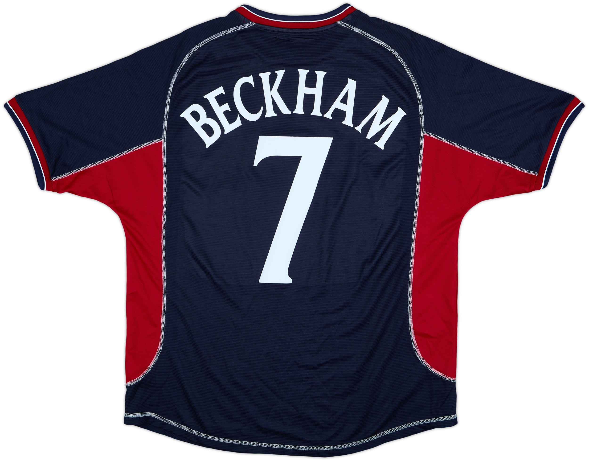 2000-01 Manchester United Third Shirt Beckham #7 - 8/10 - (XL)