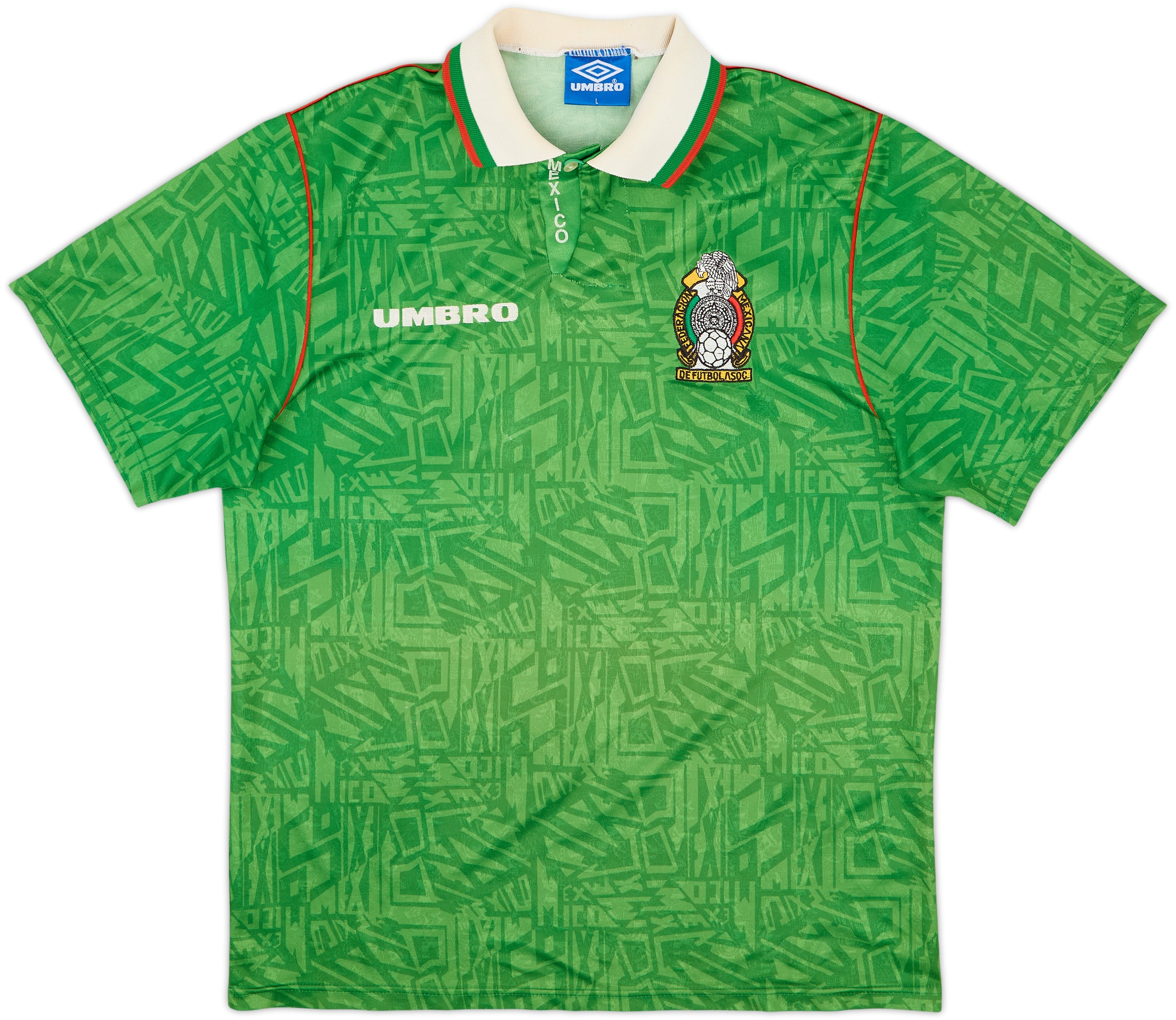 1994-95 Mexico Home Shirt - 5/10 - (L)