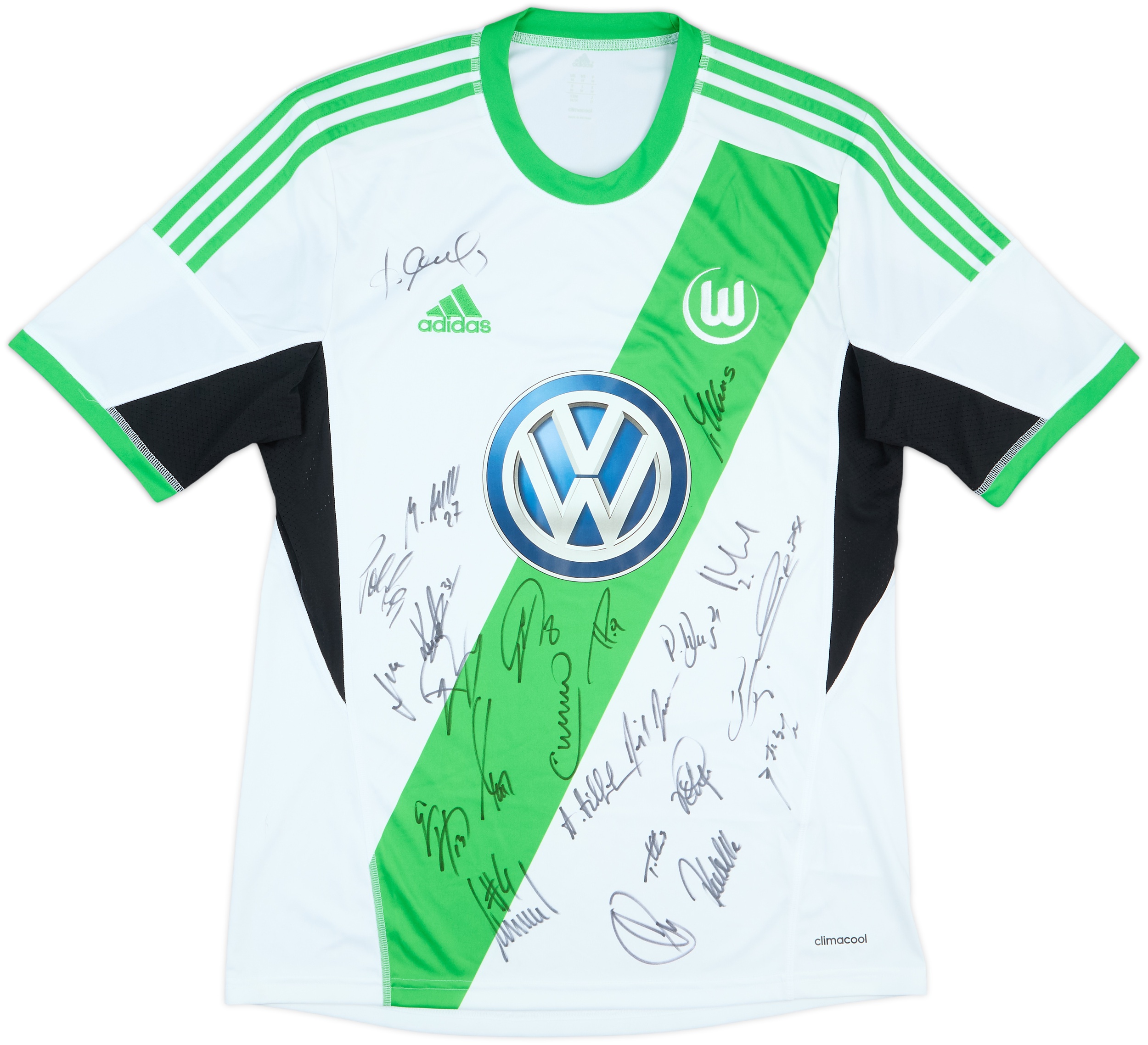 新品　長谷部　直筆サイン入り　ユニフォーム　VFL WOLFSBURG 13番 adidas - サッカー日本代表ドイツブンデスヴォルフスブルク