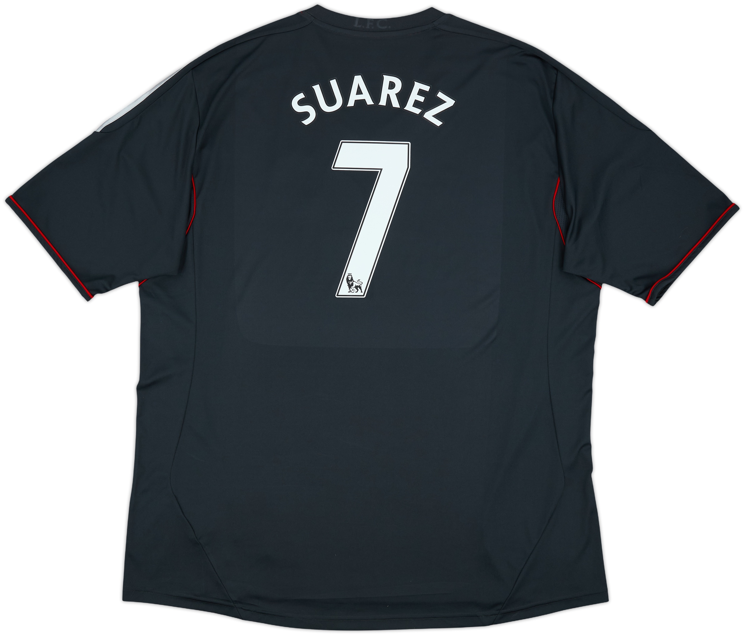 2011-12 Liverpool Away Shirt Suarez #7 - 9/10 - (3XL)