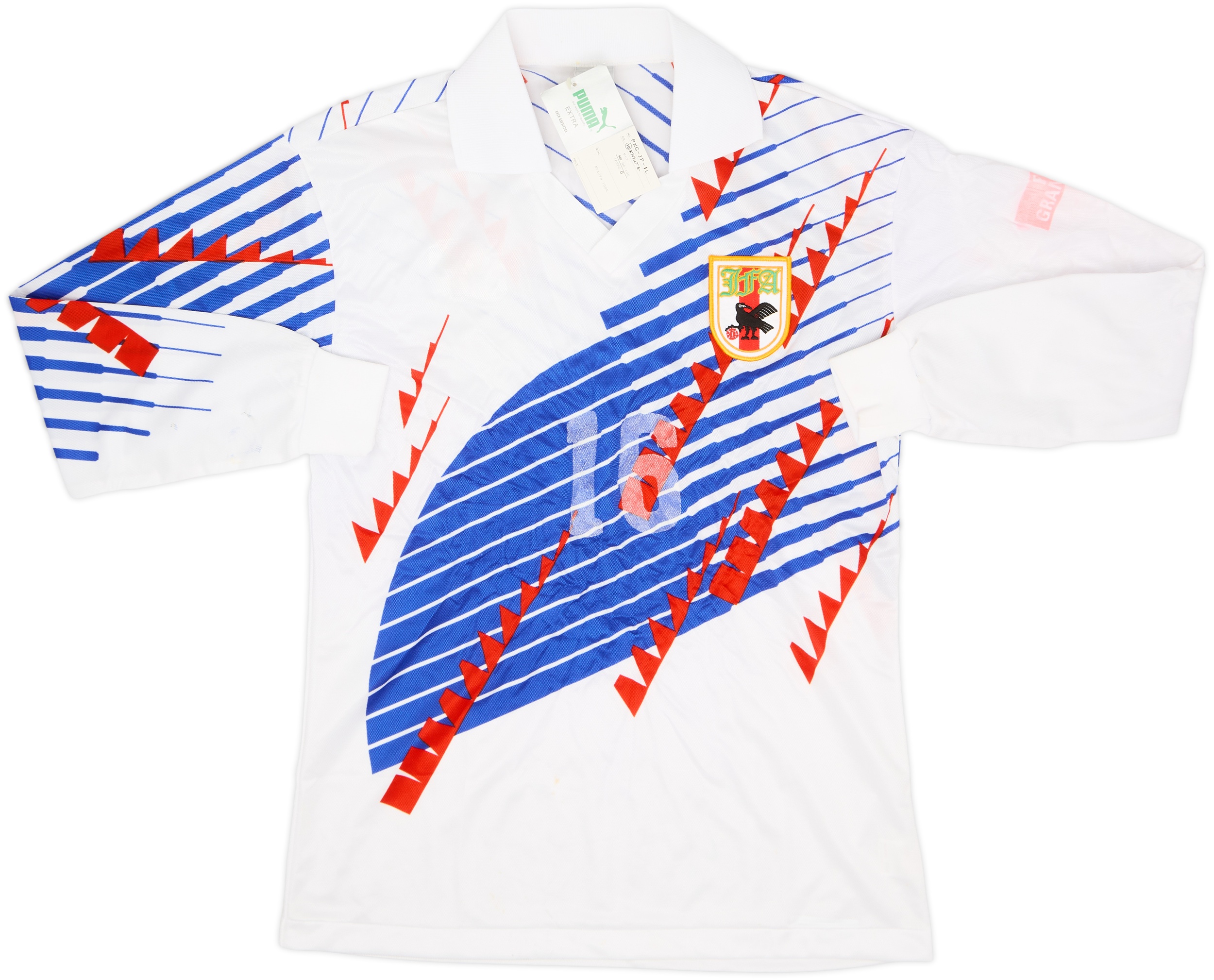 日本代表 93年 ドーハ ユニフォーム アウェイ PUMA 1993 Japan Away L/S Shirt (L)