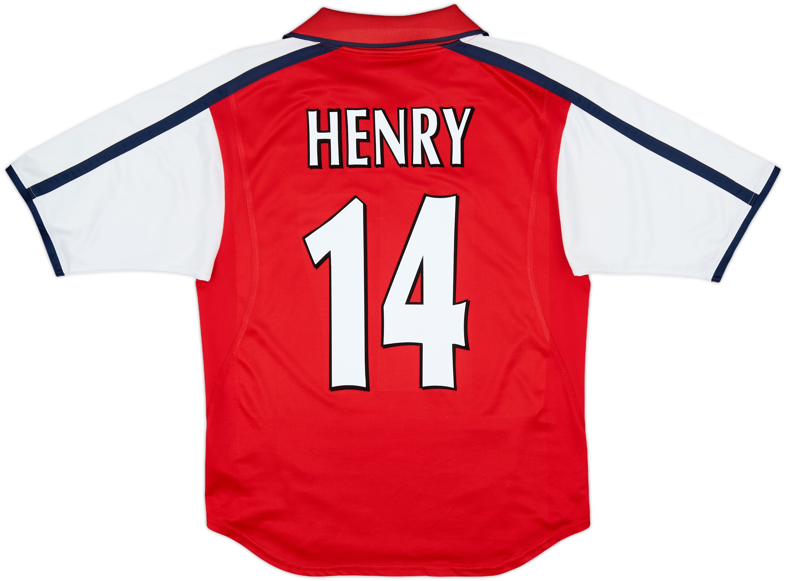 2000-02 Arsenal Home Shirt Henry #14 - 8/10 - (S)