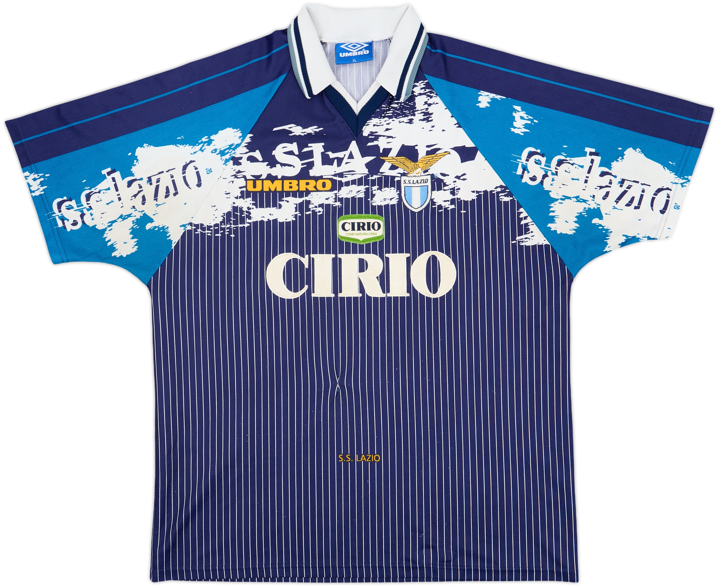 1996-98 Lazio Away Shirt - 5/10 - (XL)