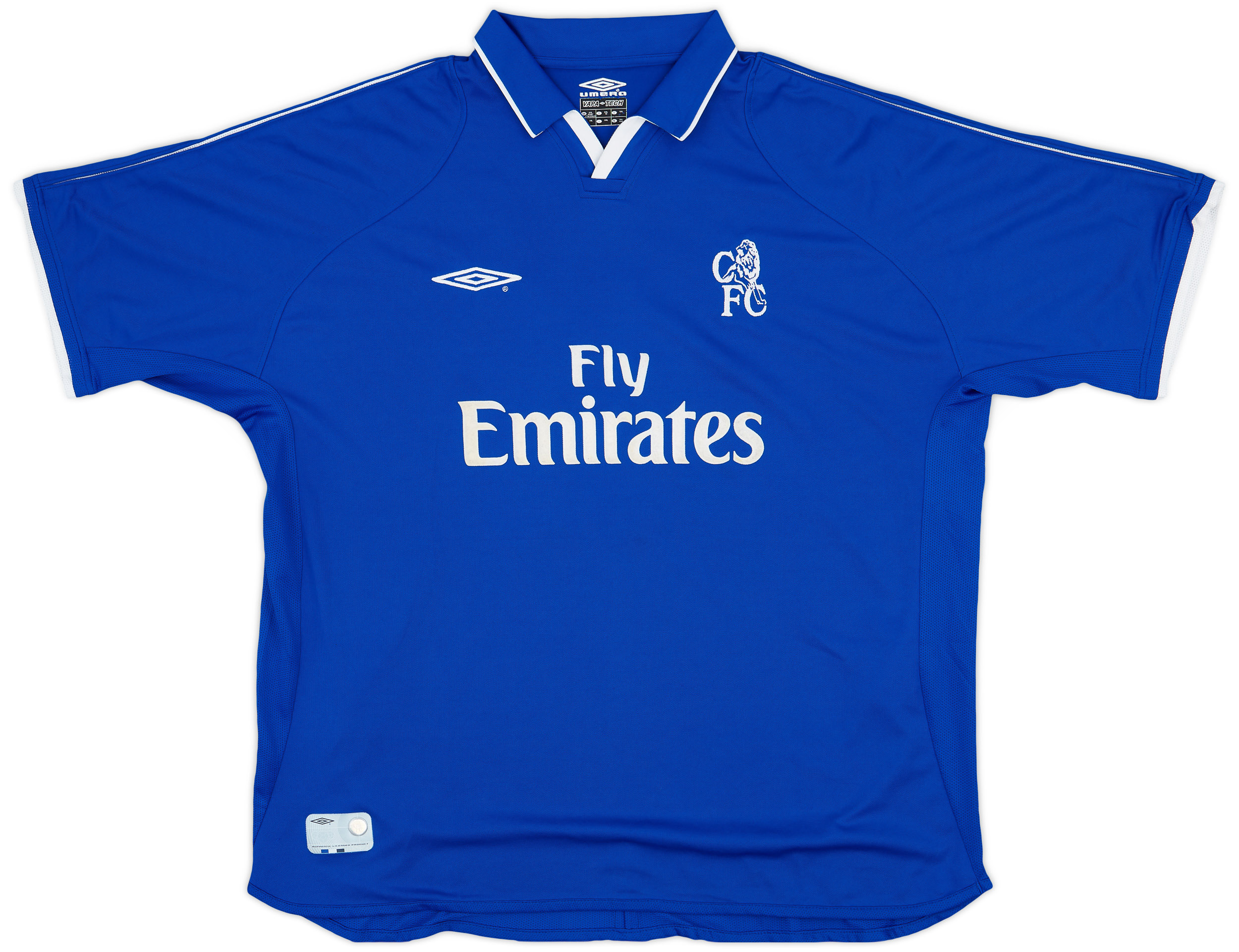 2001-03 Chelsea Home Shirt Zenden #11 - 8/10 - (XXL)
