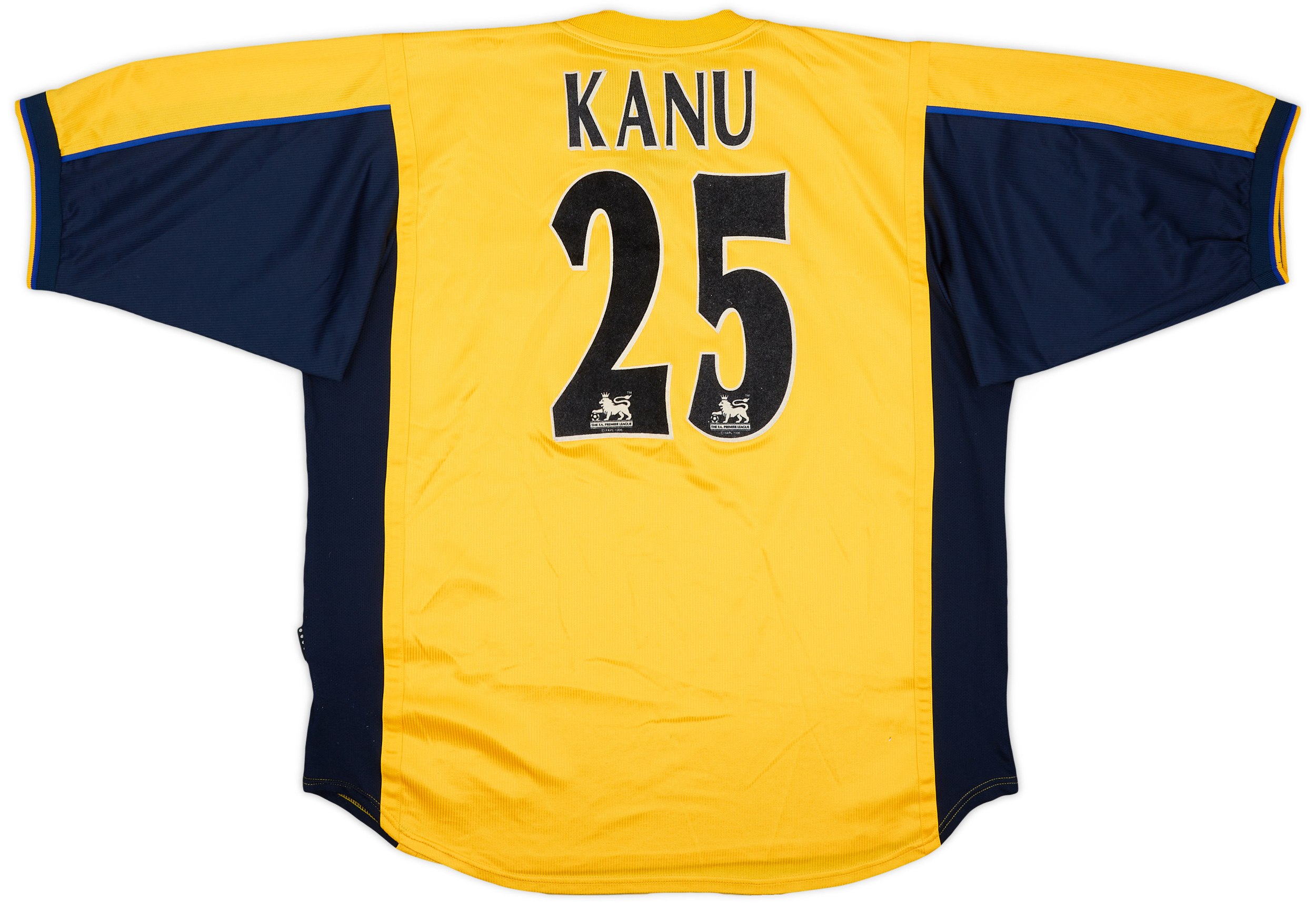 1999-01 Arsenal Away Shirt Kanu #25 - 8/10 - (XXL)