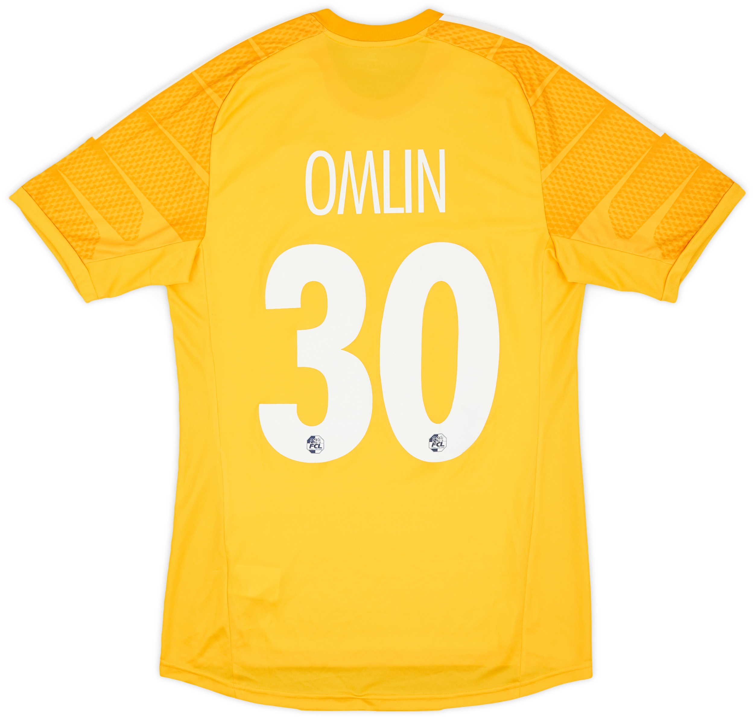 2015-16 FC Luzern Player Issue GK Shirt Omlin #30 - 8/10 - (L)