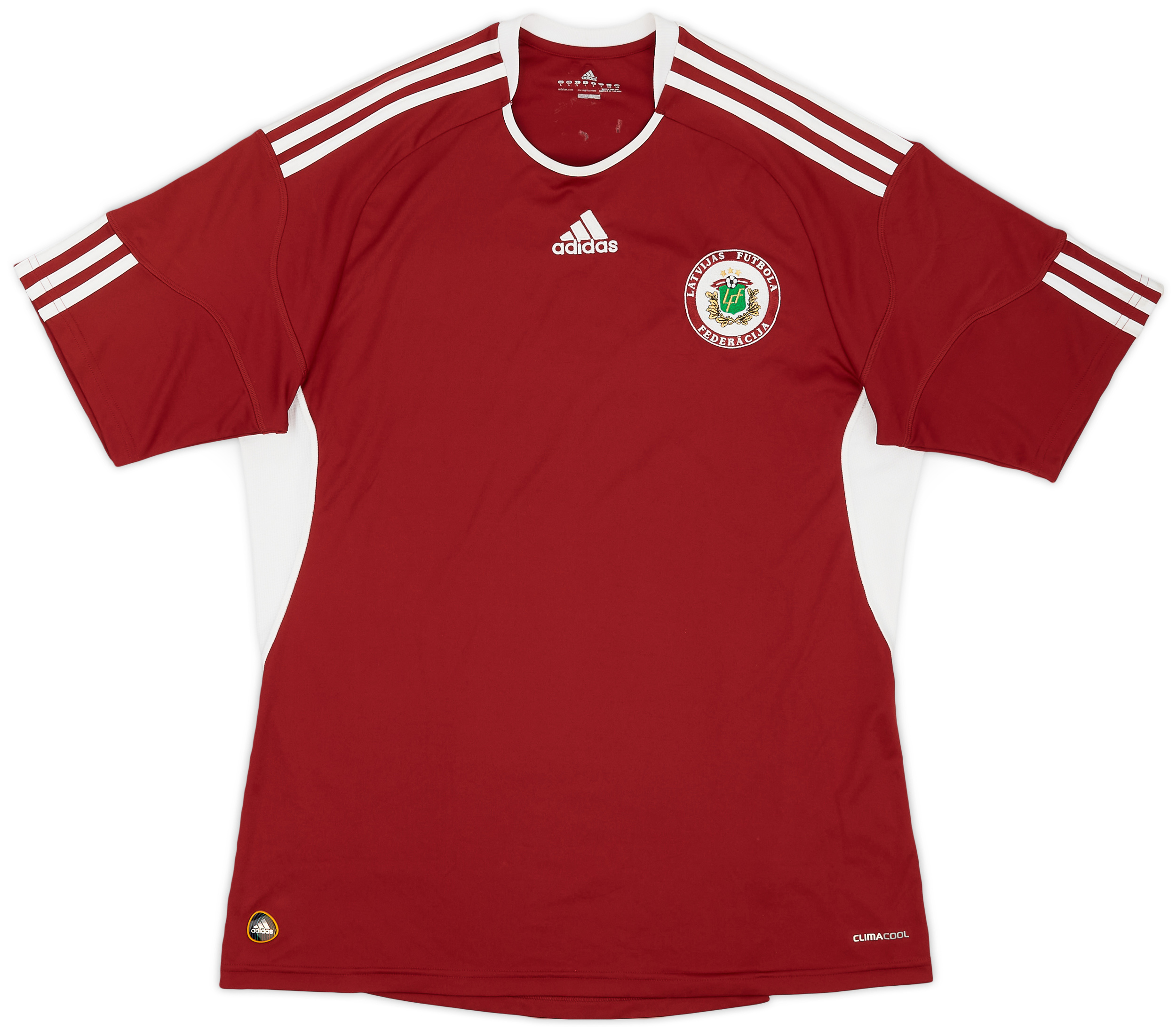 2010-12 Latvia Home Shirt - 8/10 - (L)
