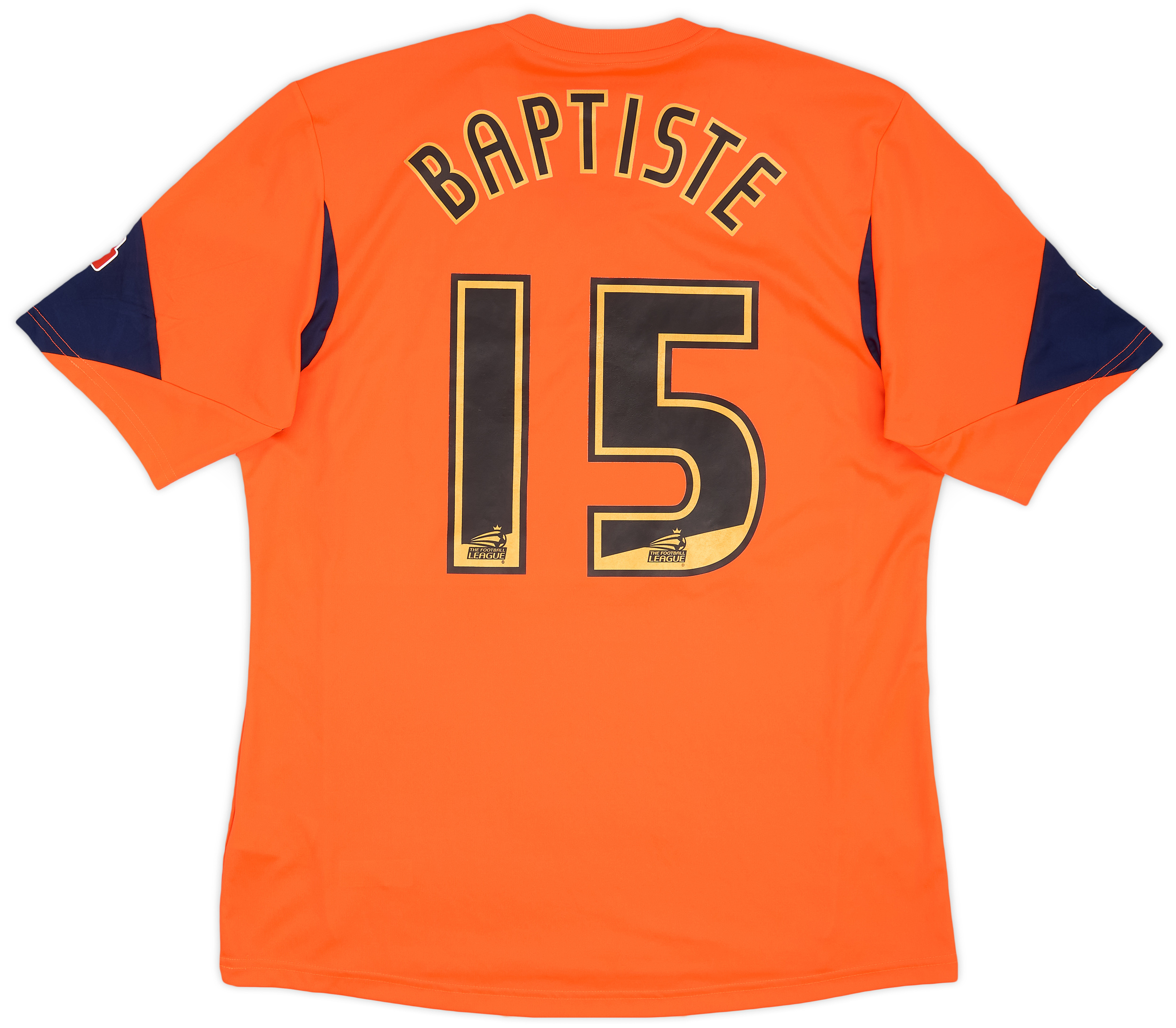 2013-14 Bolton Match Issue Away Shirt Baptiste #15