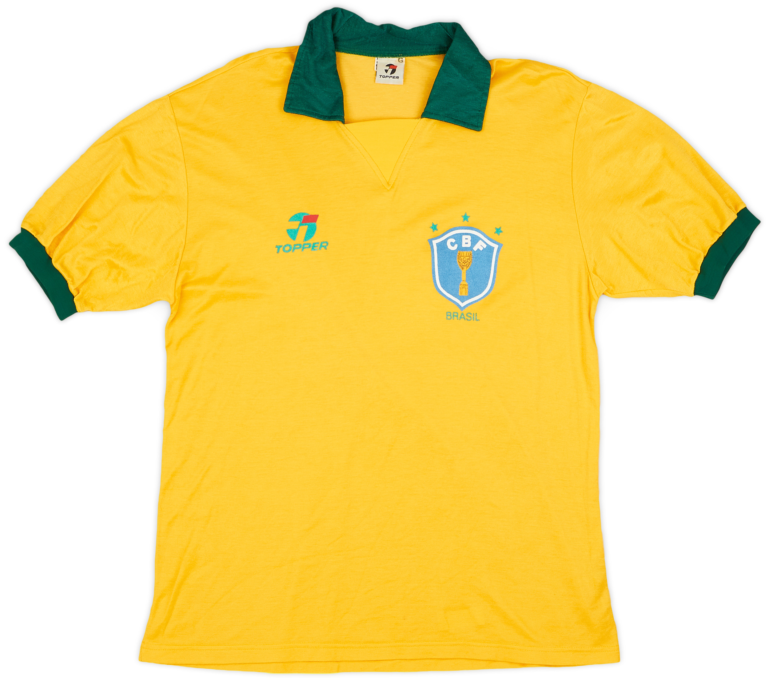 1990 Brazil Home Shirt 8/10 (L)