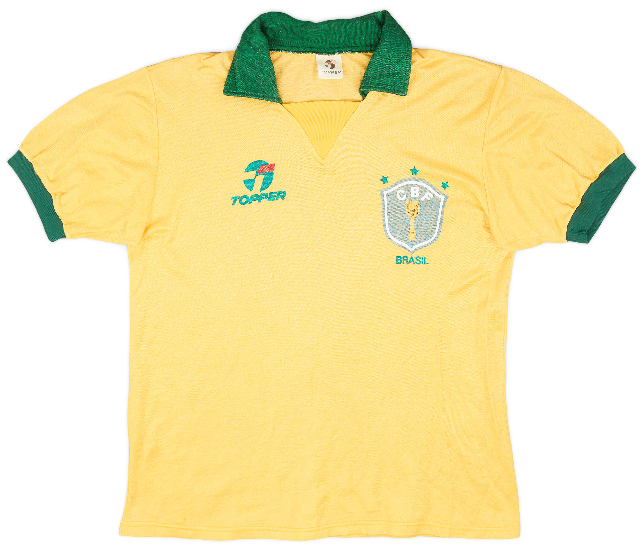 1990 Brazil Home Shirt 8/10 (M)