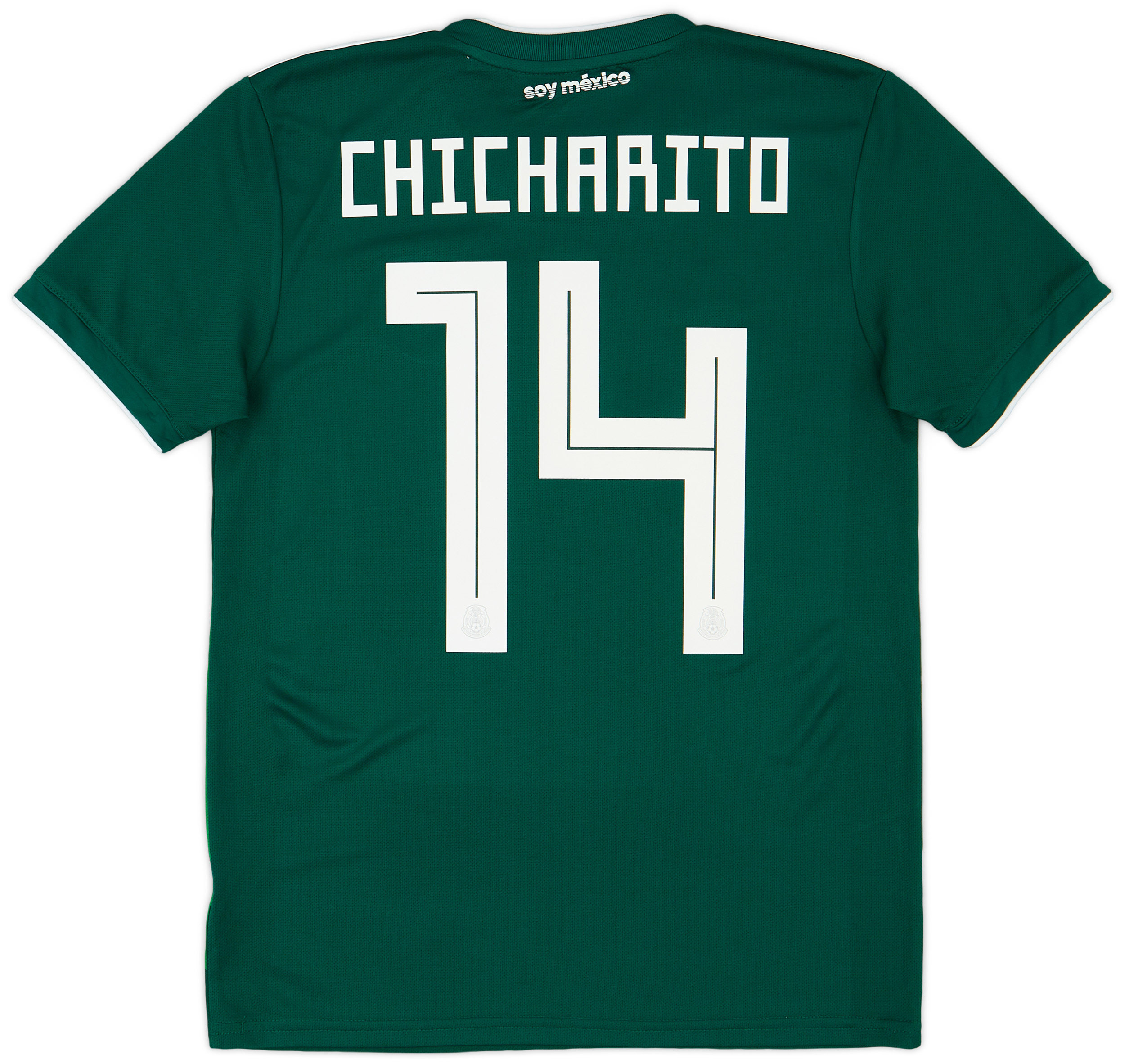 2018-19 Mexico Home Shirt Chicharito #14 - 9/10 - (S)