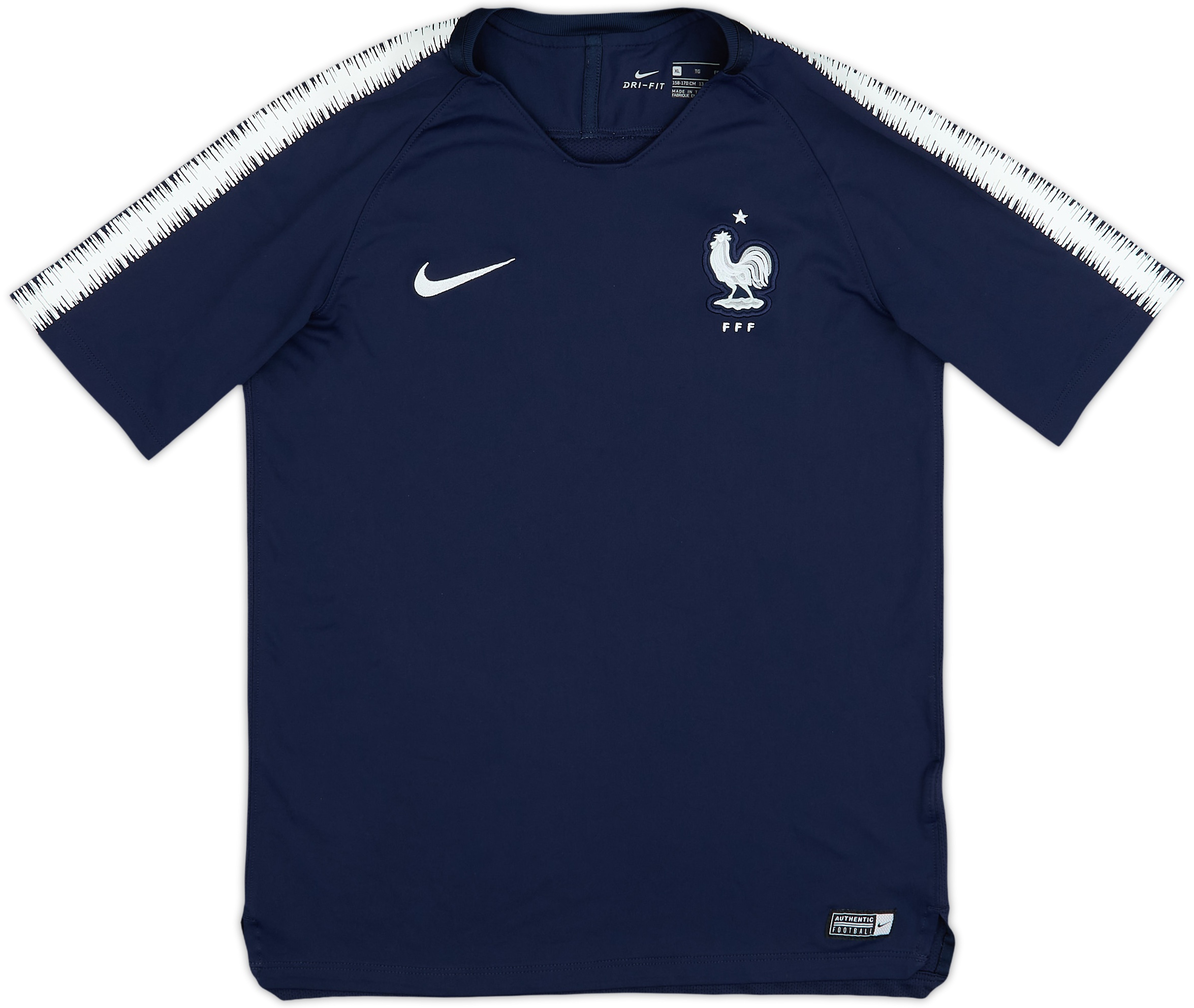 2018-19 France Nike Training Shirt - 10/10 - (XL.Boys)
