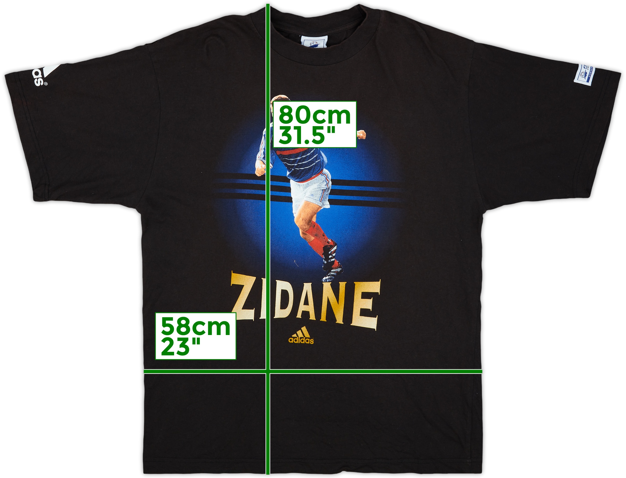 Vintage 90s White Adidas France 98 Coupe Du Monde T-Shirt