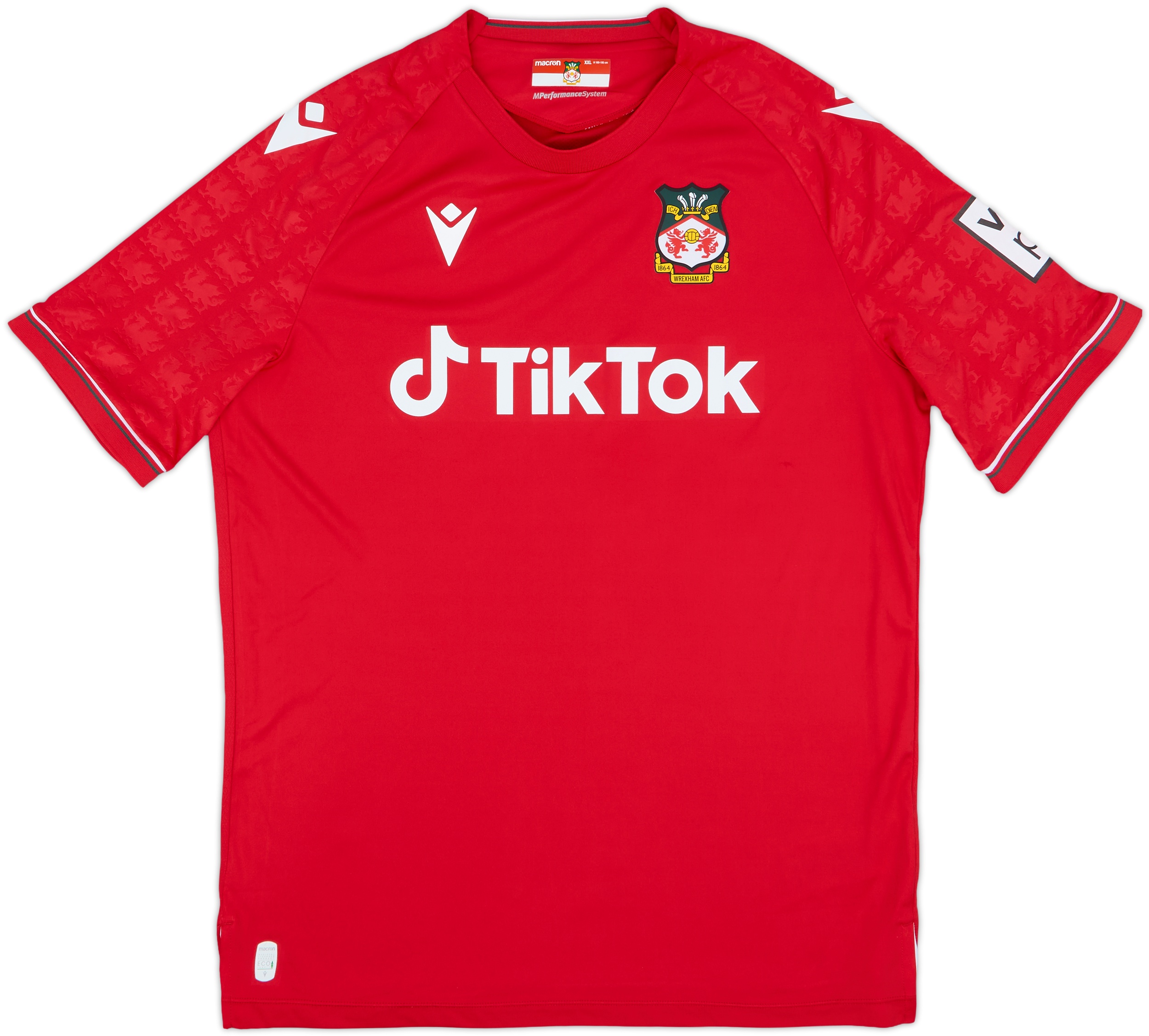 2022-23 Wrexham Home Shirt - 8/10 - (XXL)