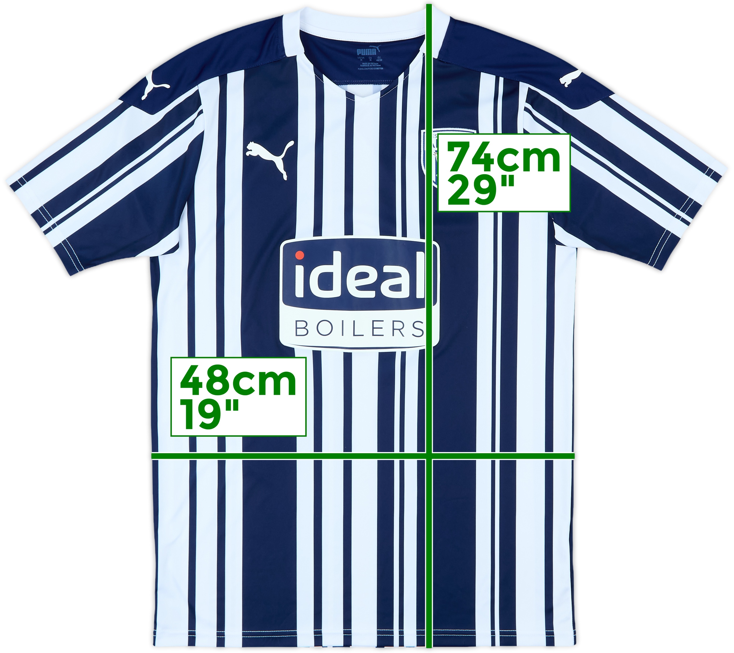 なんでも鑑定団よりも驚き！ 2020-21 West Brom Home Shirt - 10/10 - (M) ウェア