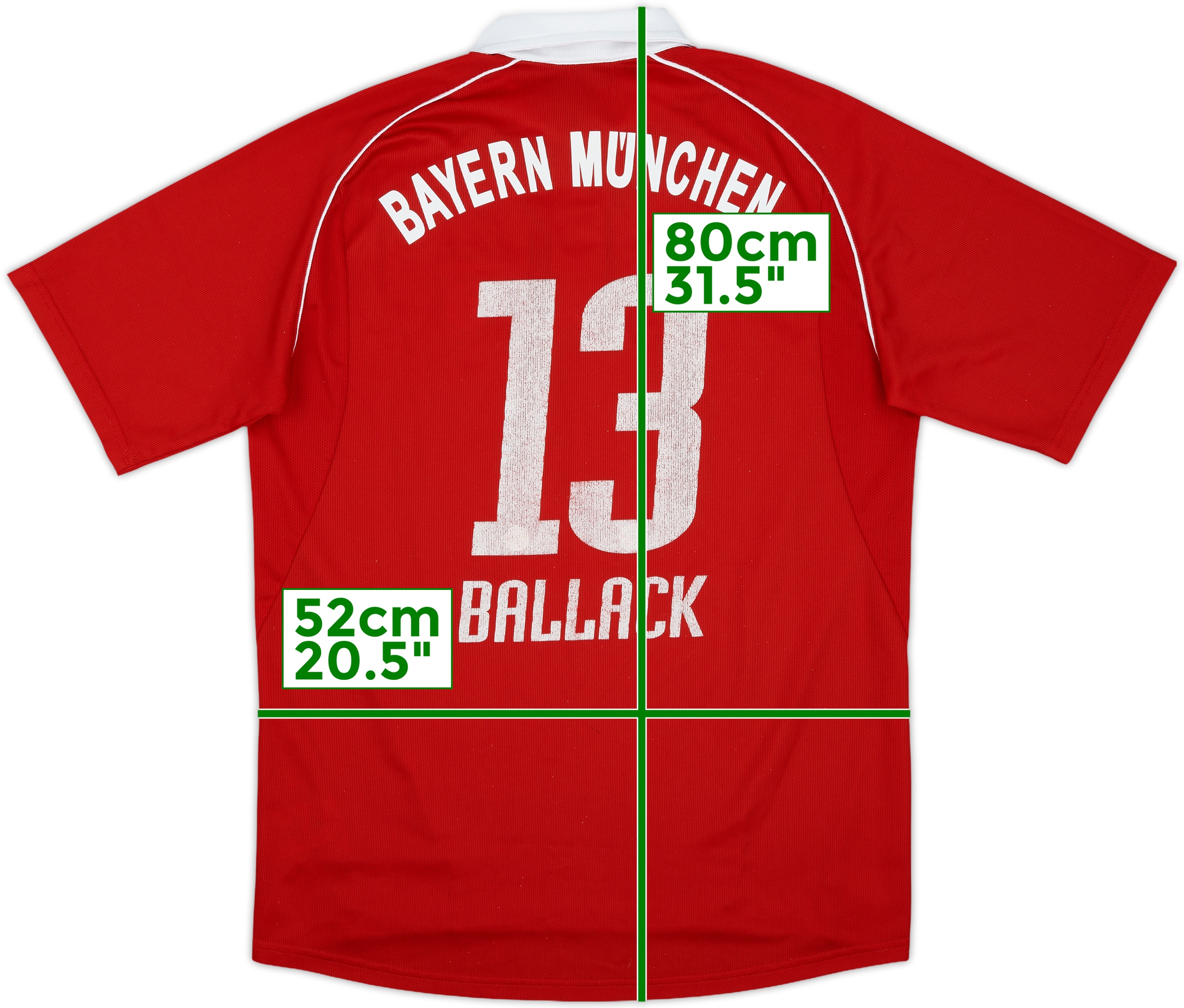 Bayern Munich 2005-2006 ホワイトシャツ