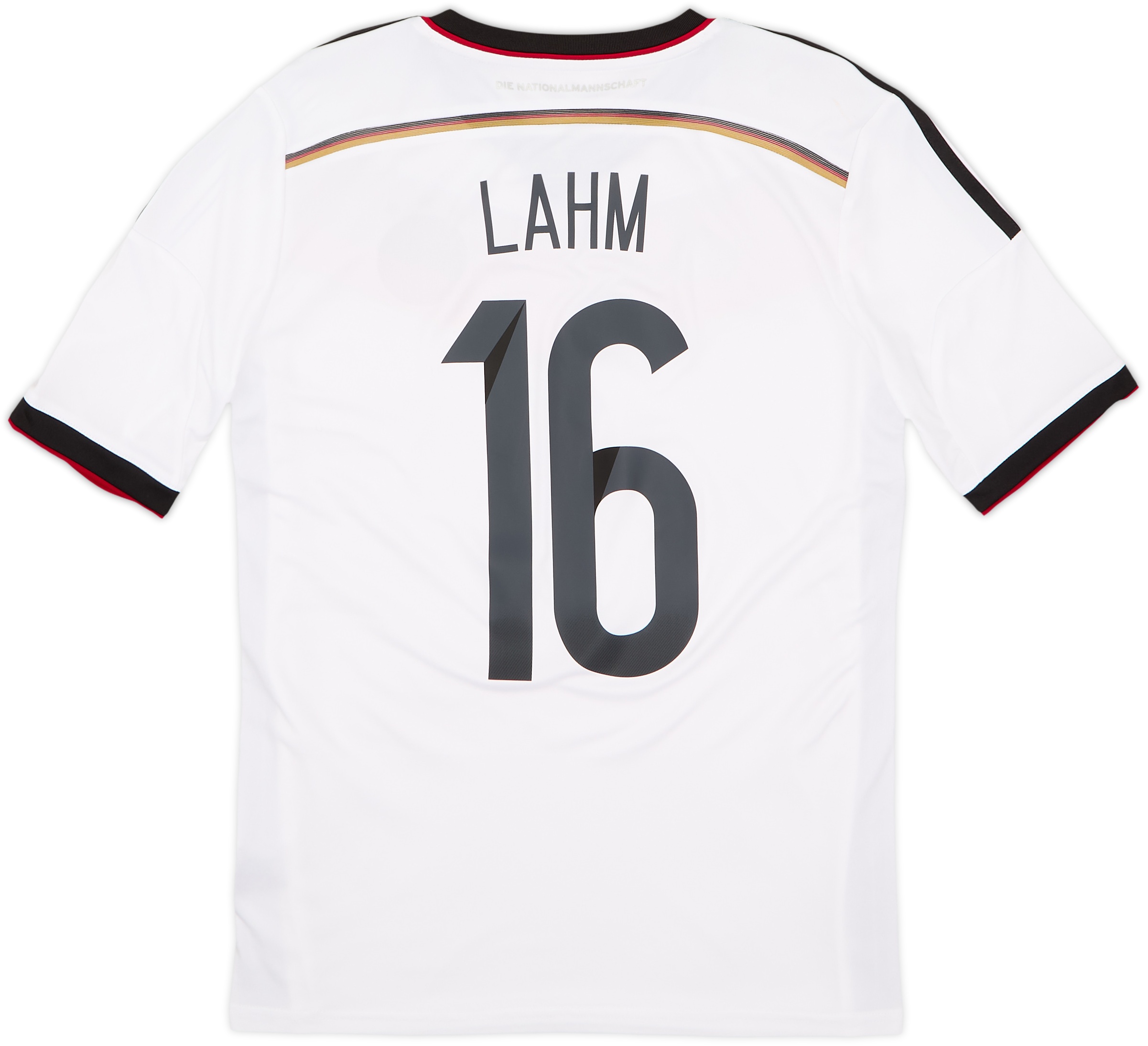 2014-15 Germany Home Shirt Lahm #16 - 8/10 - (XL.Boys)