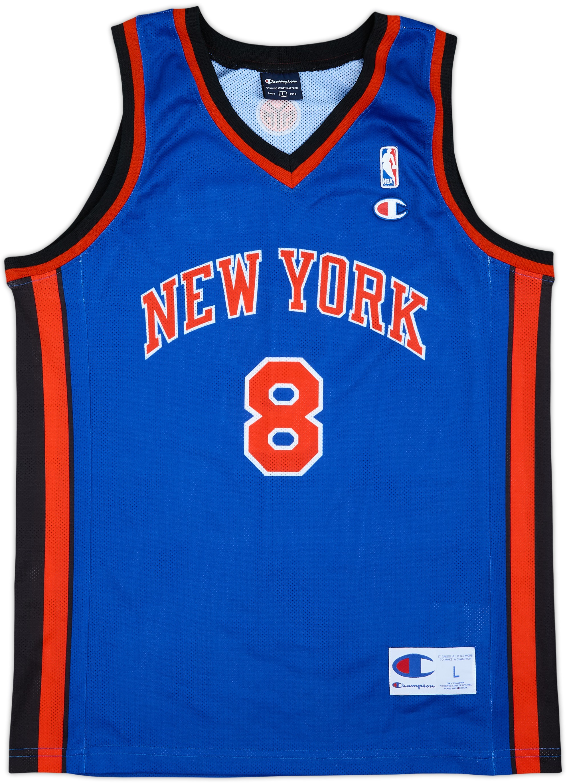 2008-10 New York Knicks Gallinari #8 Champion Away Jersey