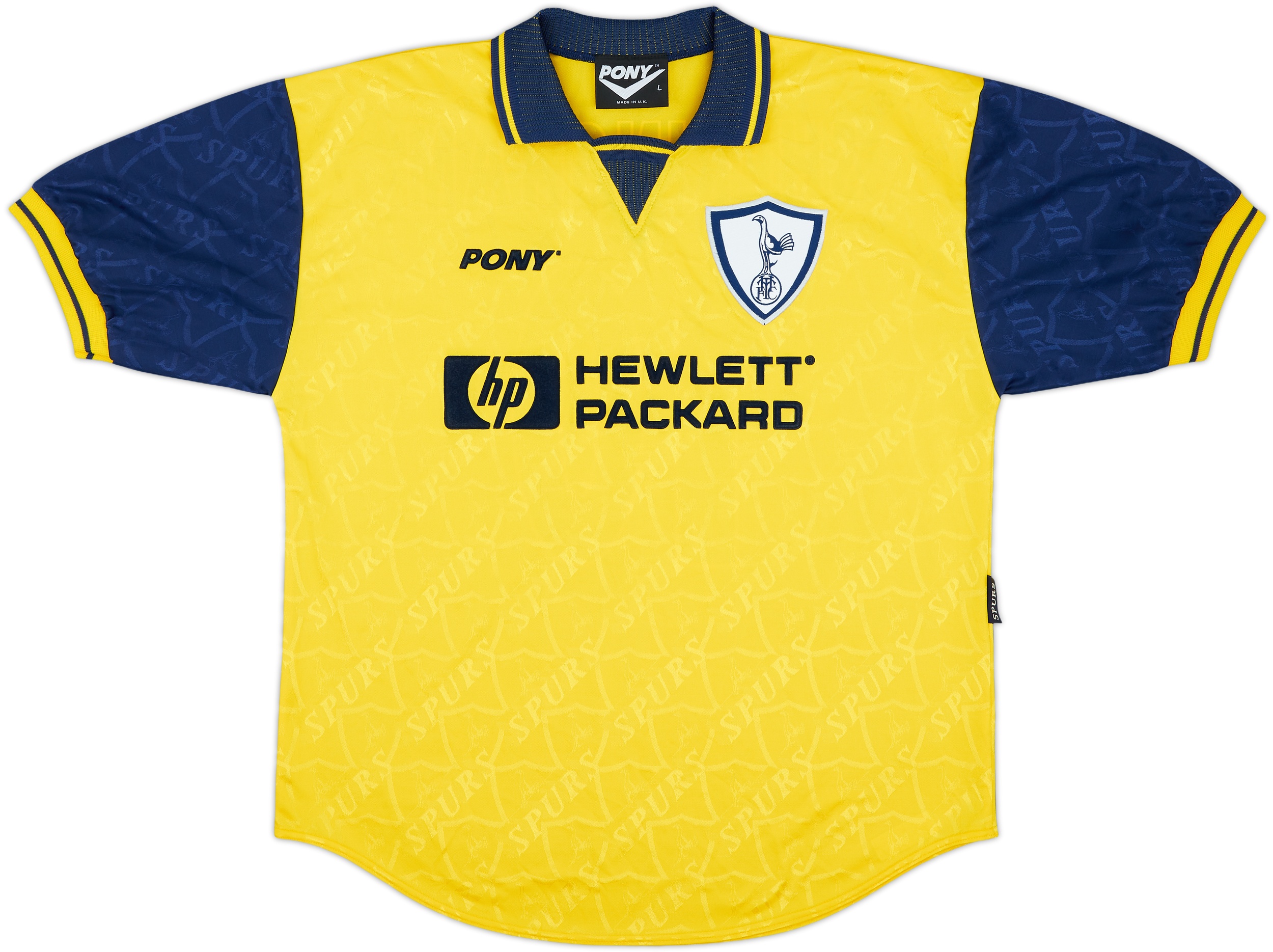 1995-97 Tottenham Third Shirt Sheringham #10 - 9/10 - (L)