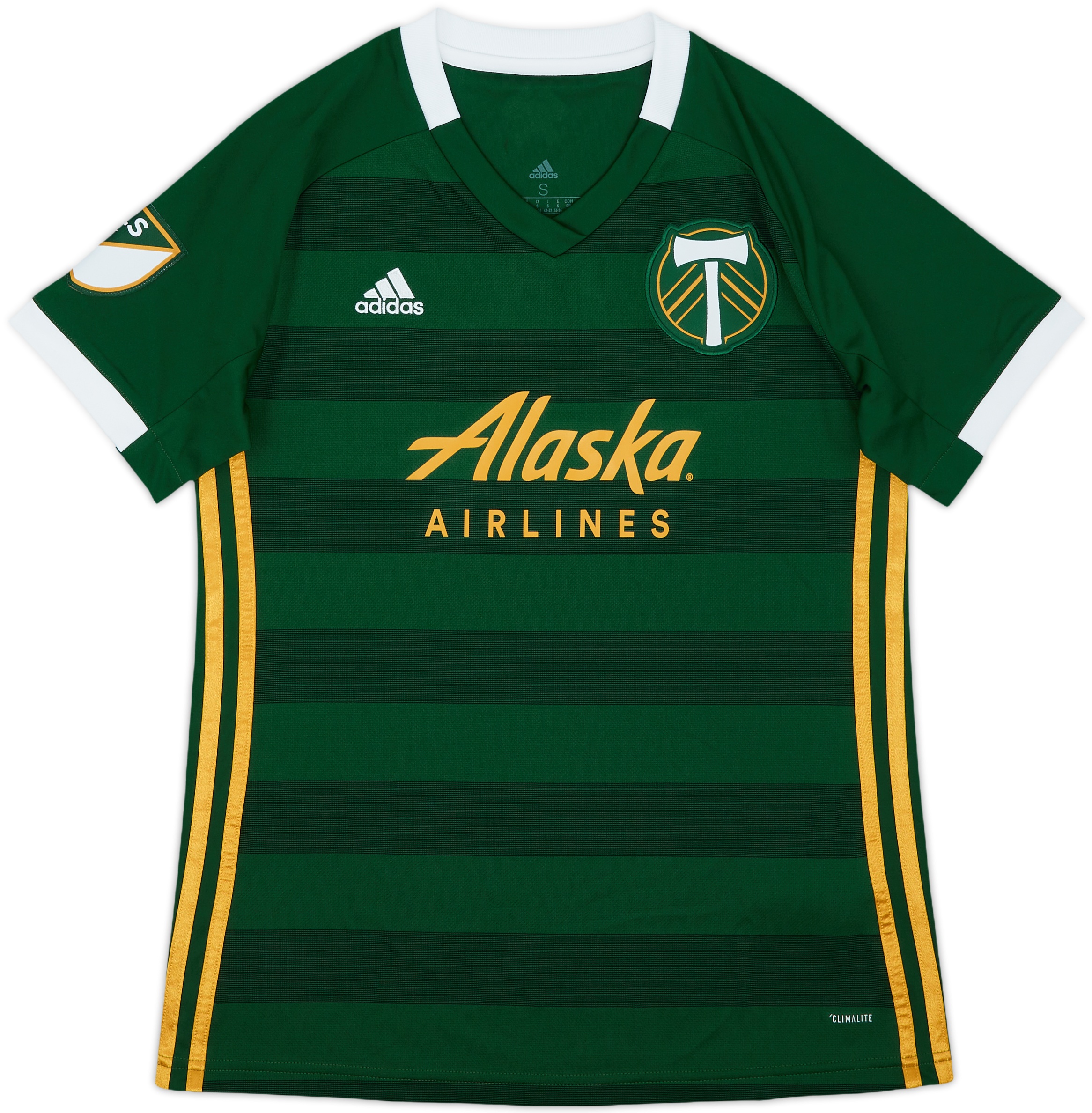 2019-20 Portland Timbers Home Shirt - 10/10 - (S)