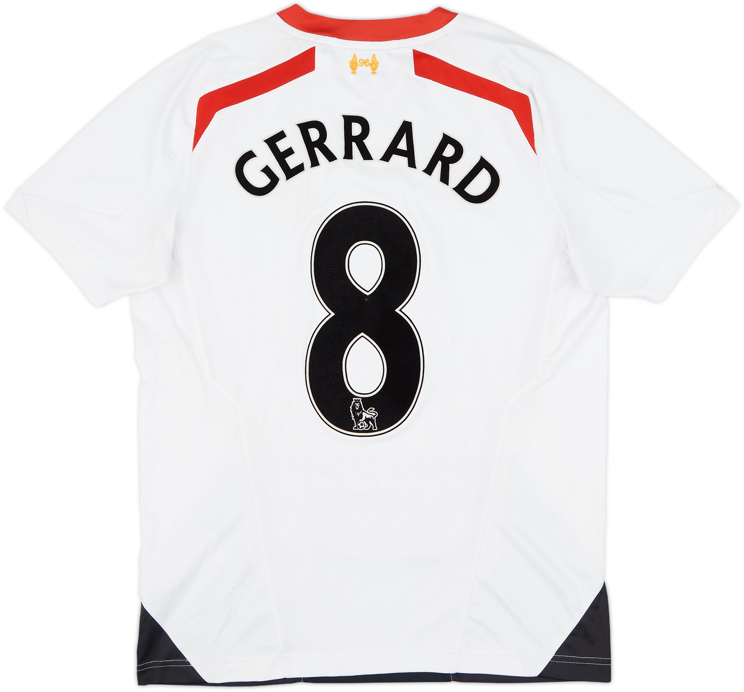 2013-14 Liverpool Away Shirt Gerrard #8 - 6/10 - (M)