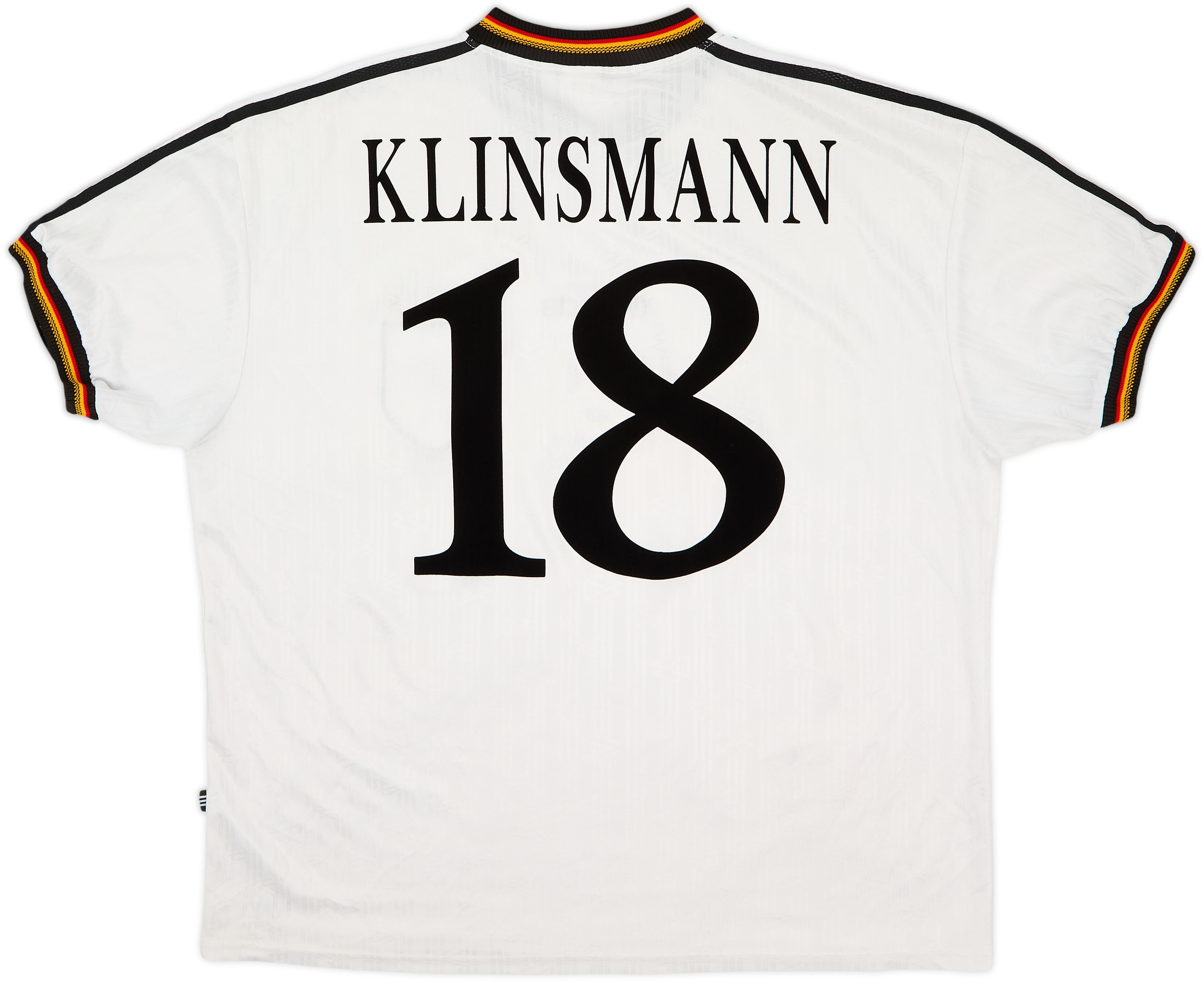 1996-98 Germany WM2006 Home Shirt Klinsmann #18 - 6/10 - (XXL)