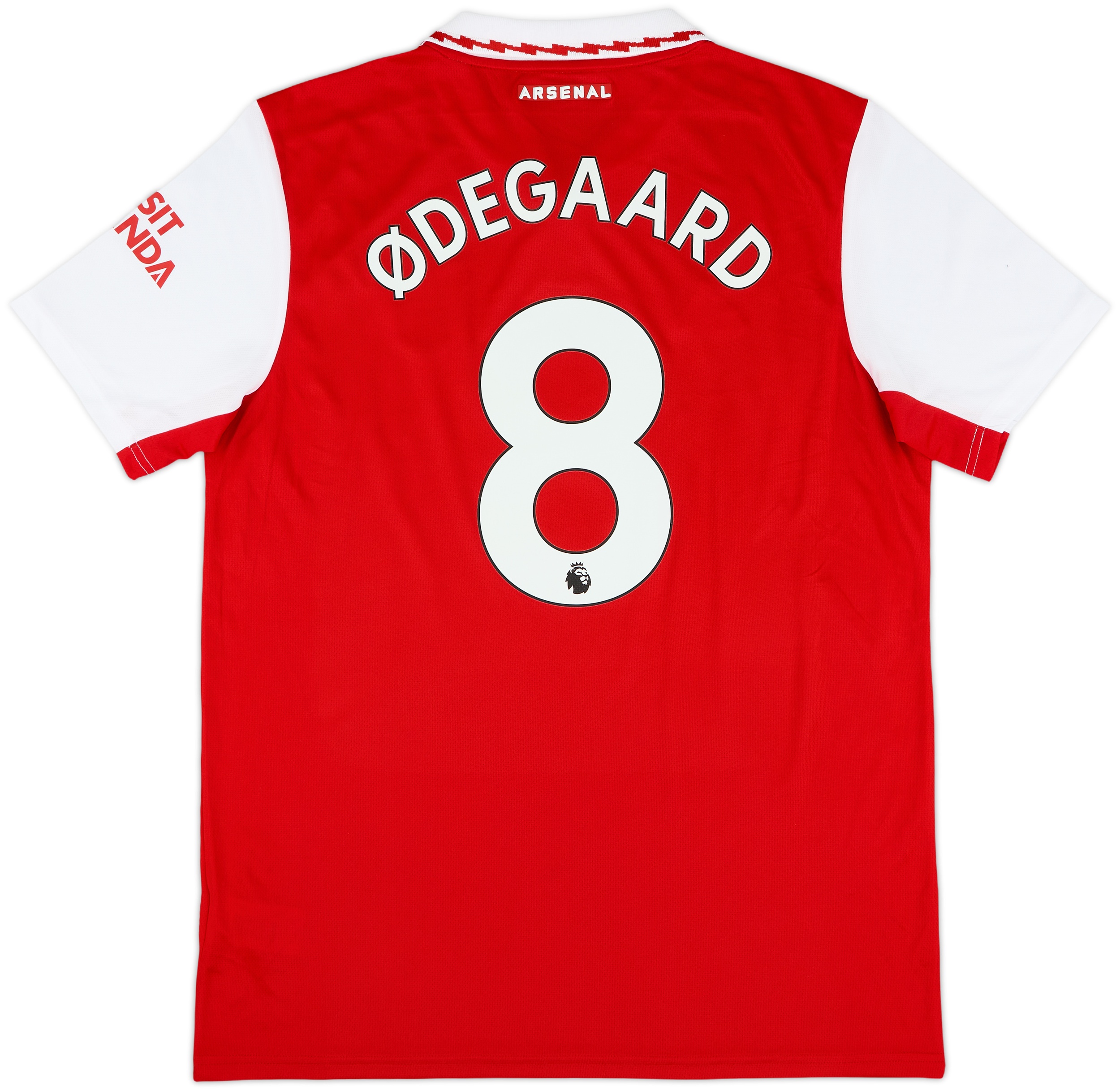 アーセナル 2022-2023 ホームジャージ ØDEGAARD 8 adidas Arsenal Home Authentic Ødegaard 8 Shirt 2024-2025