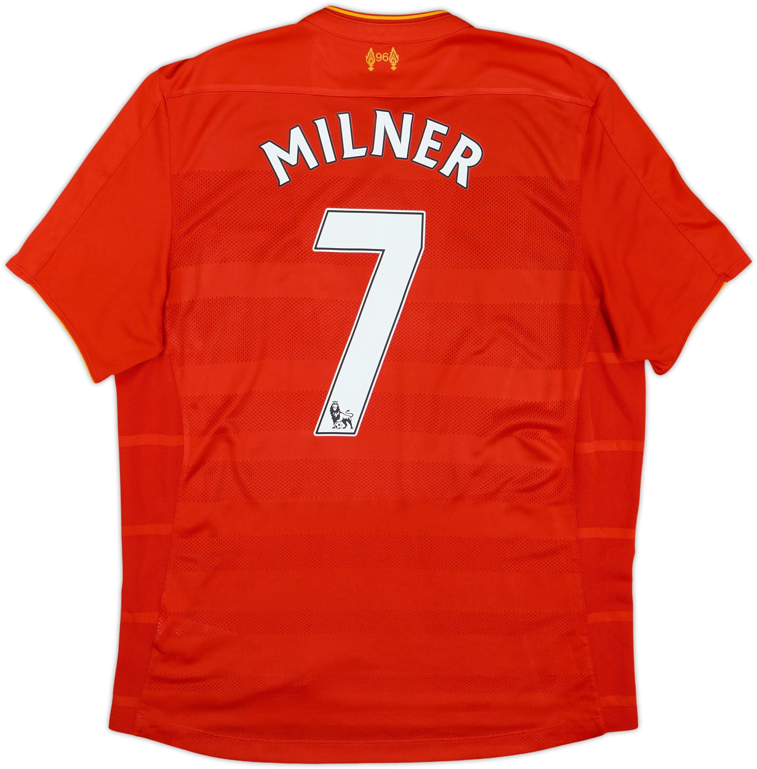 201617 Liverpool Home Shirt Milner 7 8/10 (L)