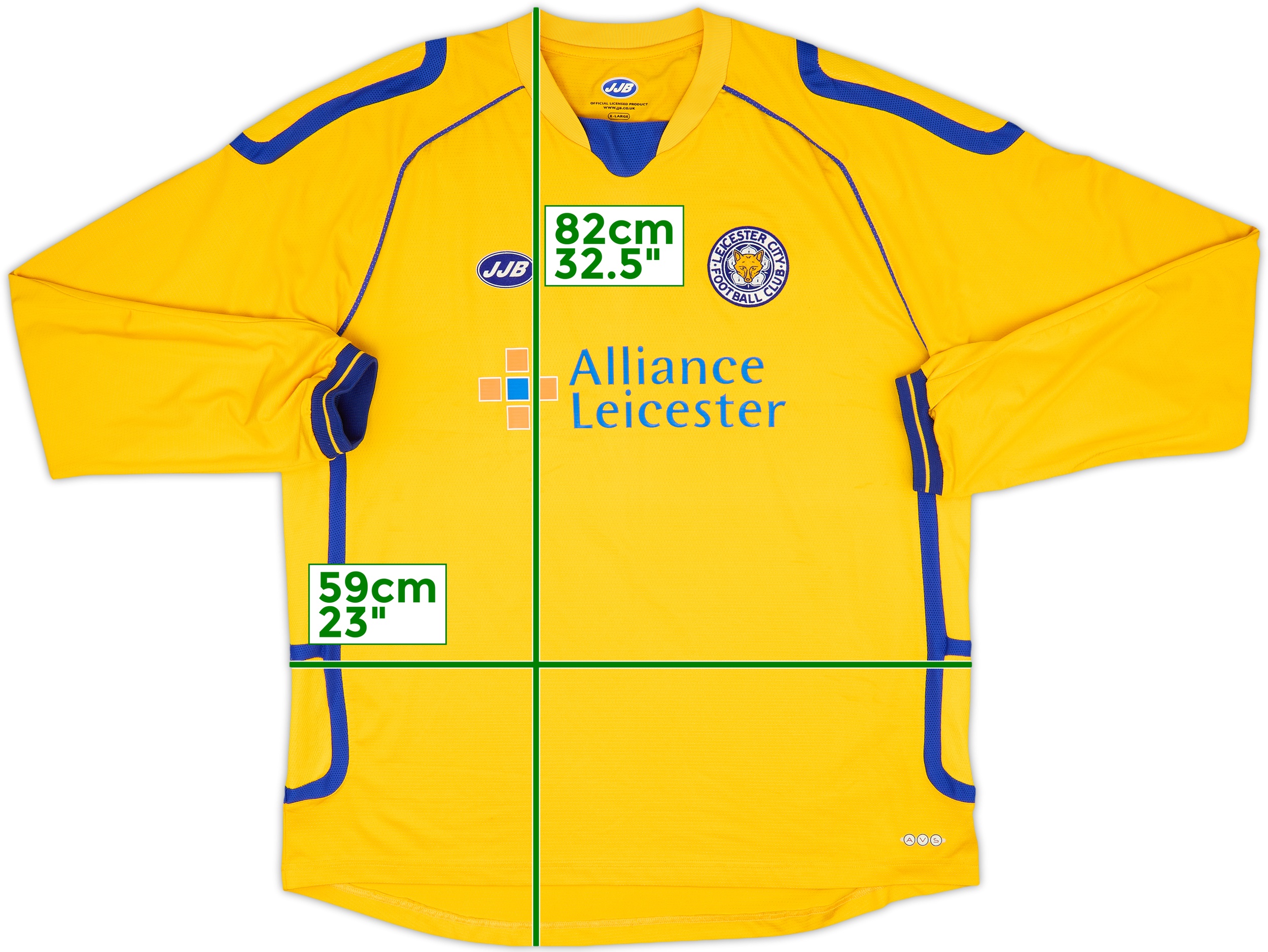 2005-06 Leicester Third L/S Shirt - 8/10 - (XL)