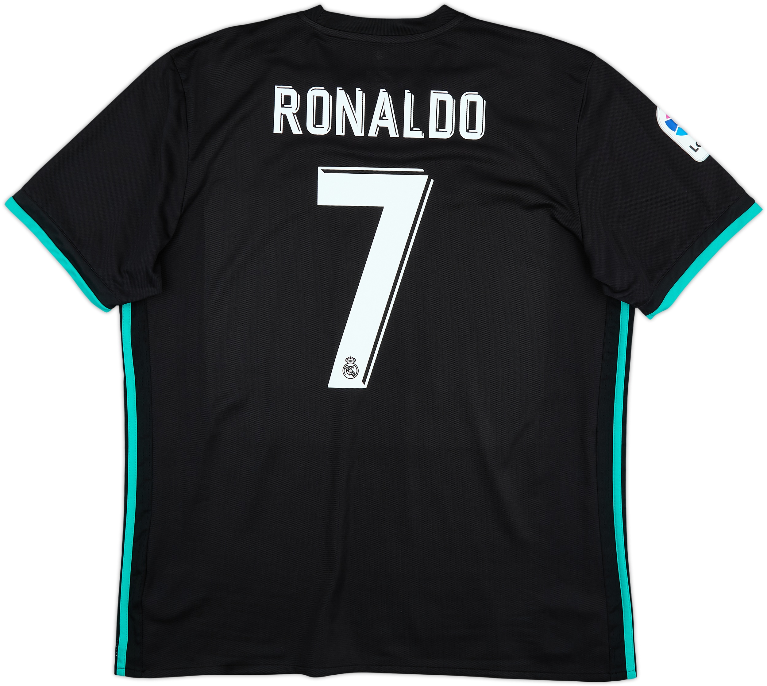 2017-18 Real Madrid Away Shirt Ronaldo #7 - 9/10 - (XL) 2017-18 Real Madrid Away Shirt Ronaldo #7 - 9/10 - (XL)