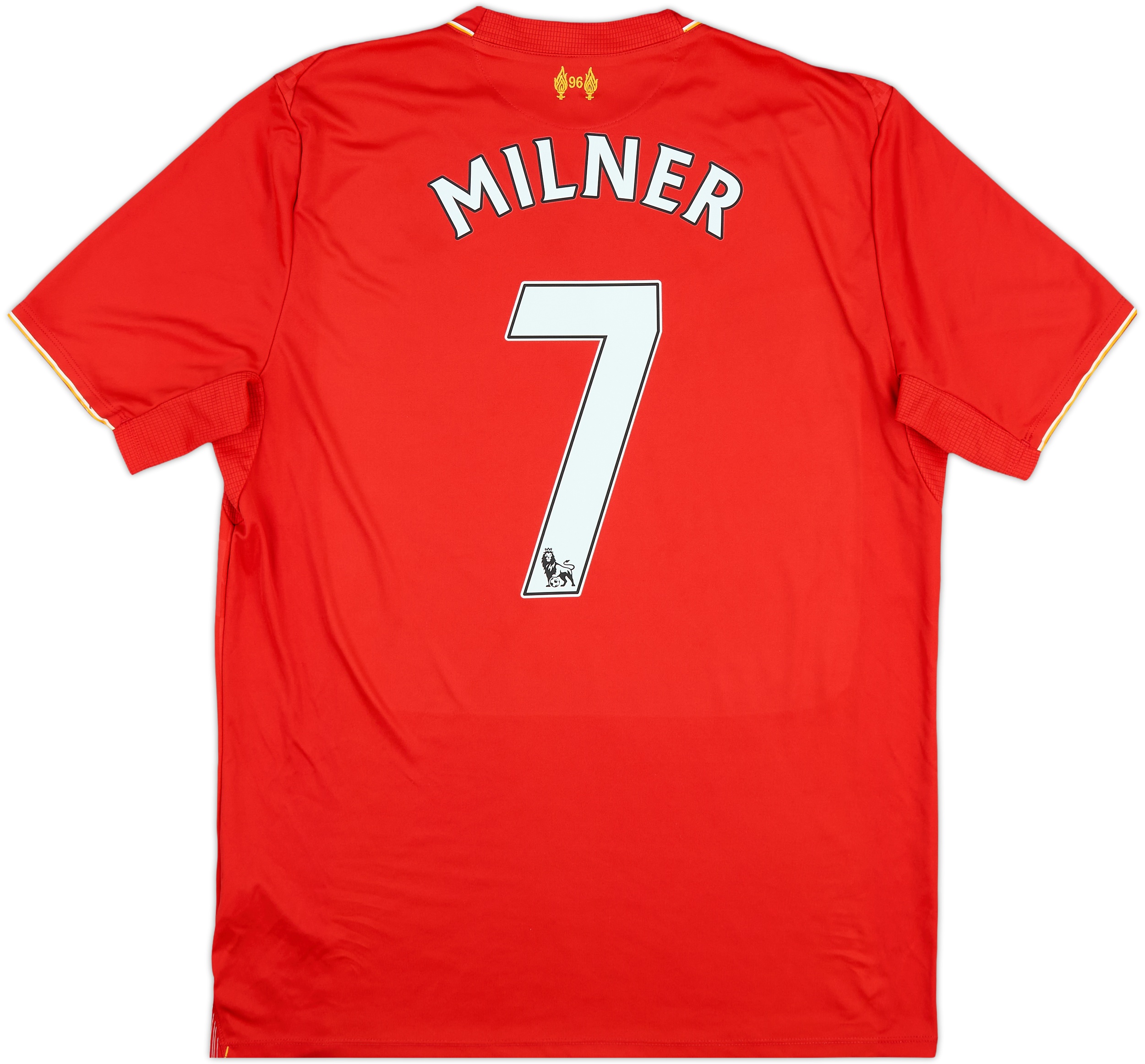 201516 Liverpool Home Shirt Milner 7 6/10 (L)