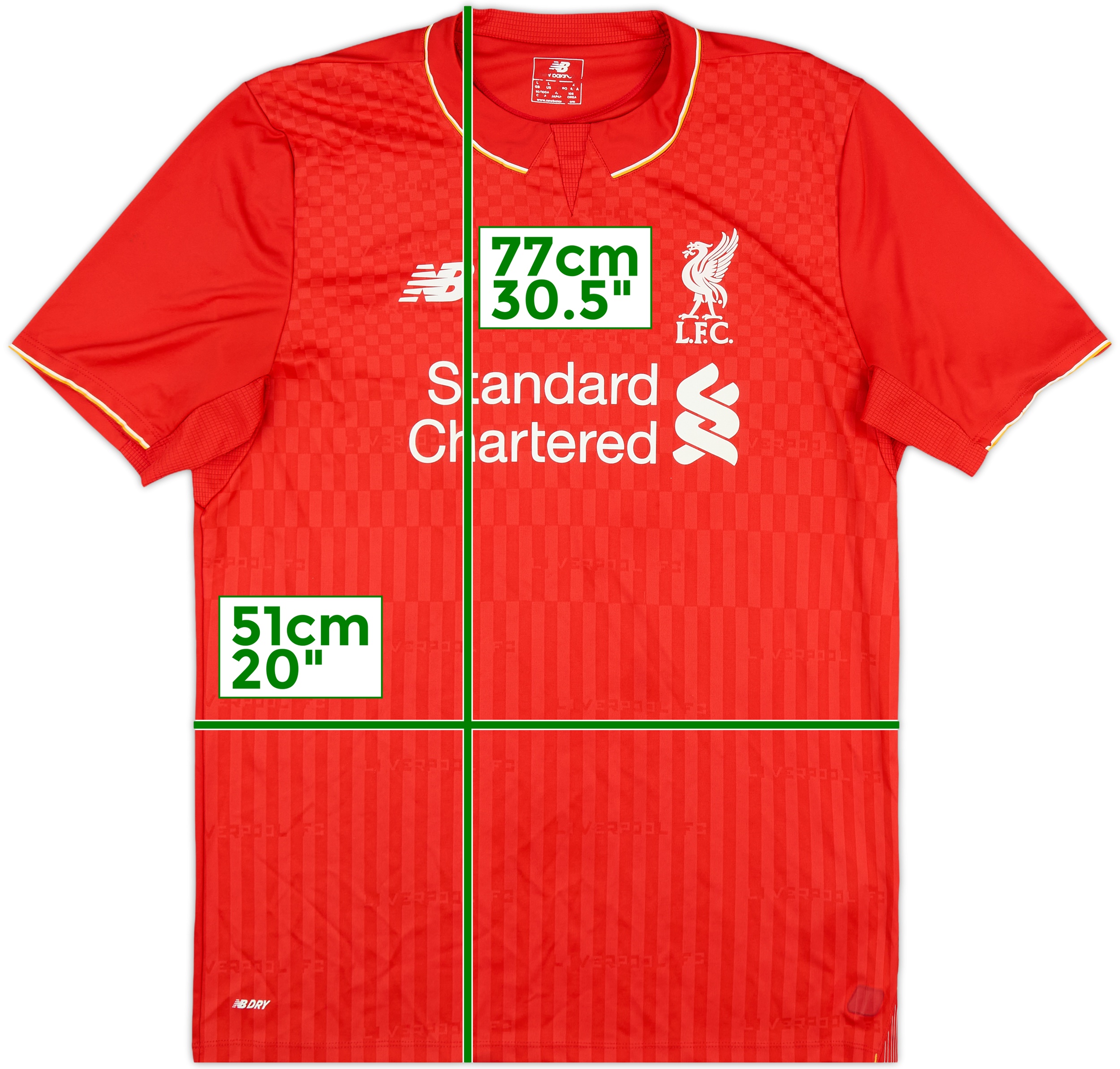 2015-16 Liverpool Home Shirt Milner #7 - 6/10 - (L) 2015-16 Liverpool Home Shirt Milner #7 - 6/10 - (L)