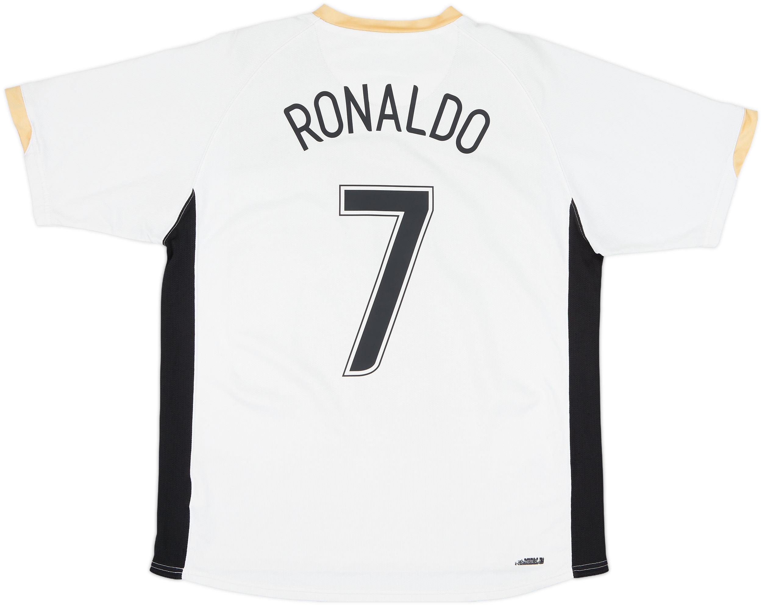 2003-05 Manchester United Away L/S Shirt Ronaldo #7 - 7/10 - (M)