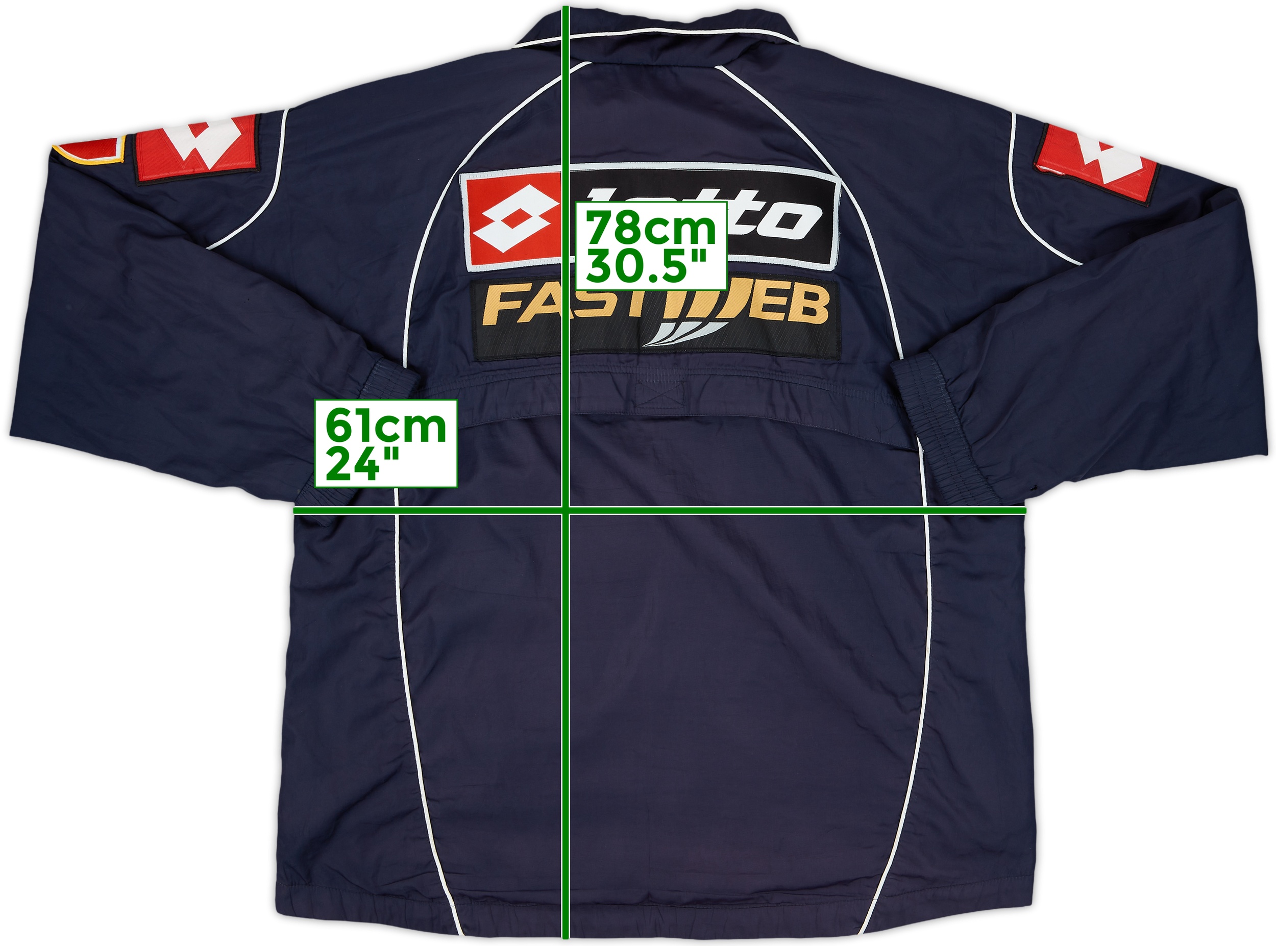 2002-03 Juventus Lotto Track Jacket - 8/10 - (3XL) 2002-03 Juventus Lotto Track Jacket - 8/10 - (3XL)