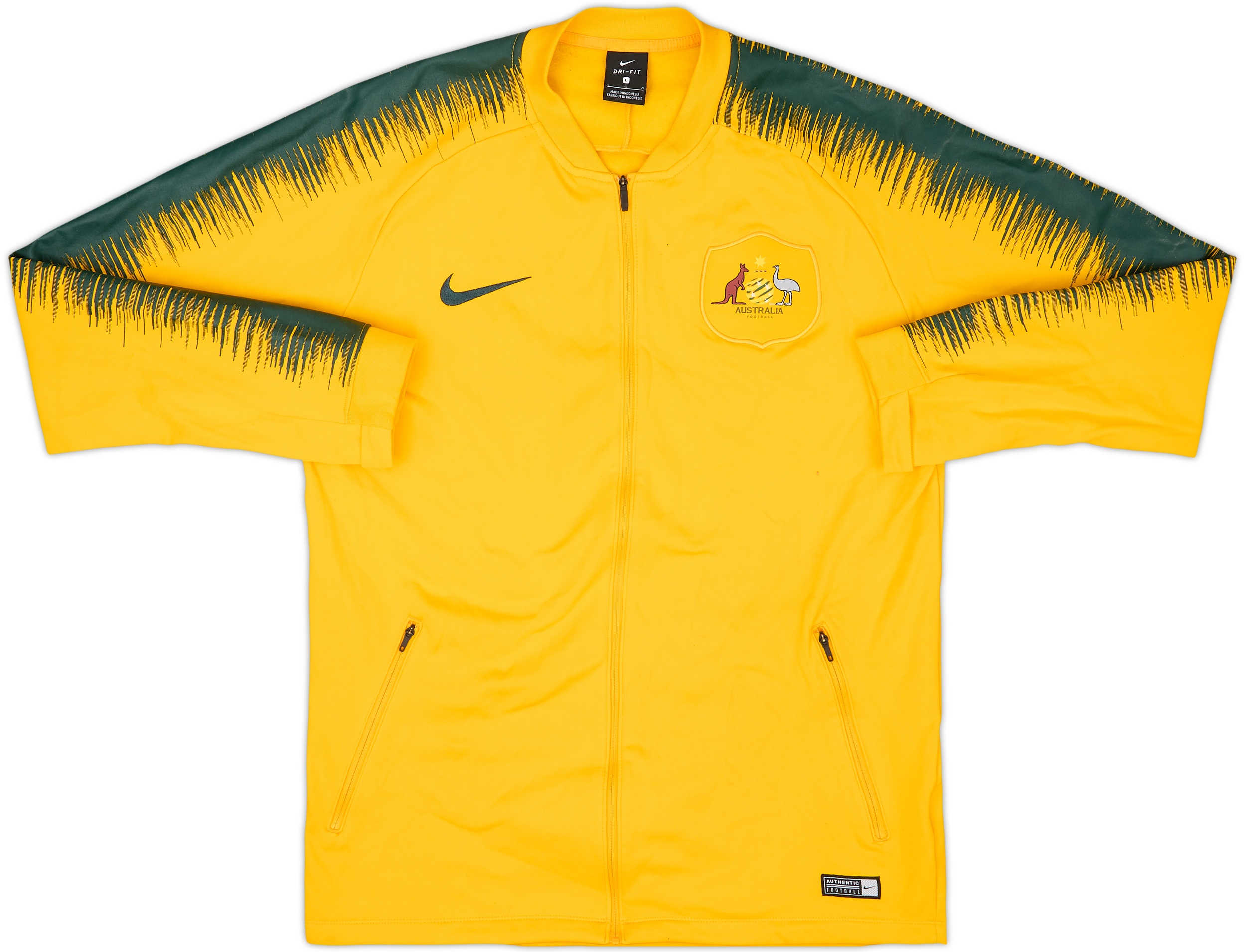 2018-19 Australia Nike Track Jacket - 7/10 - (L)