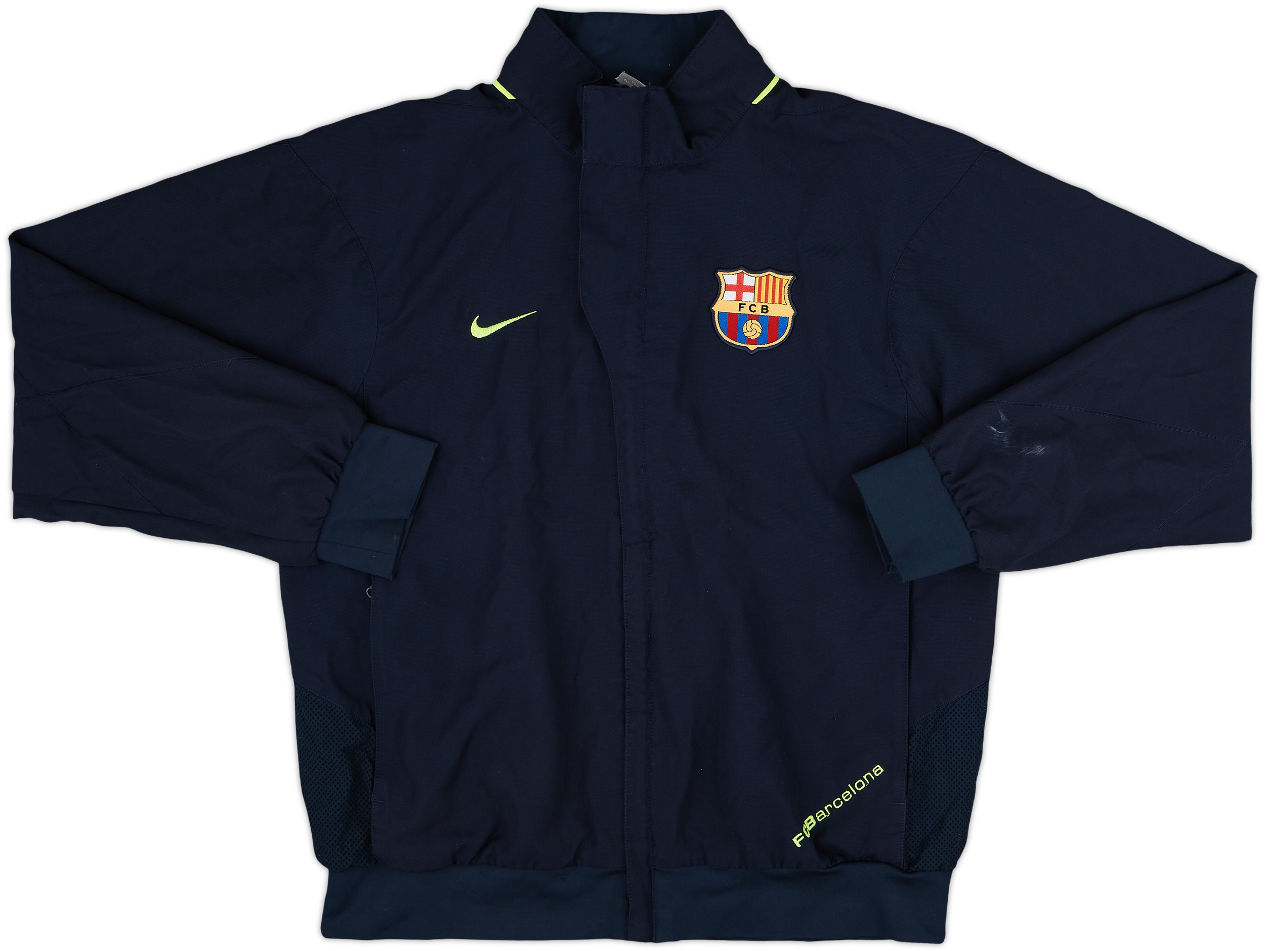 2007-08 Barcelona Nike Track Jacket - 8/10 - (M)