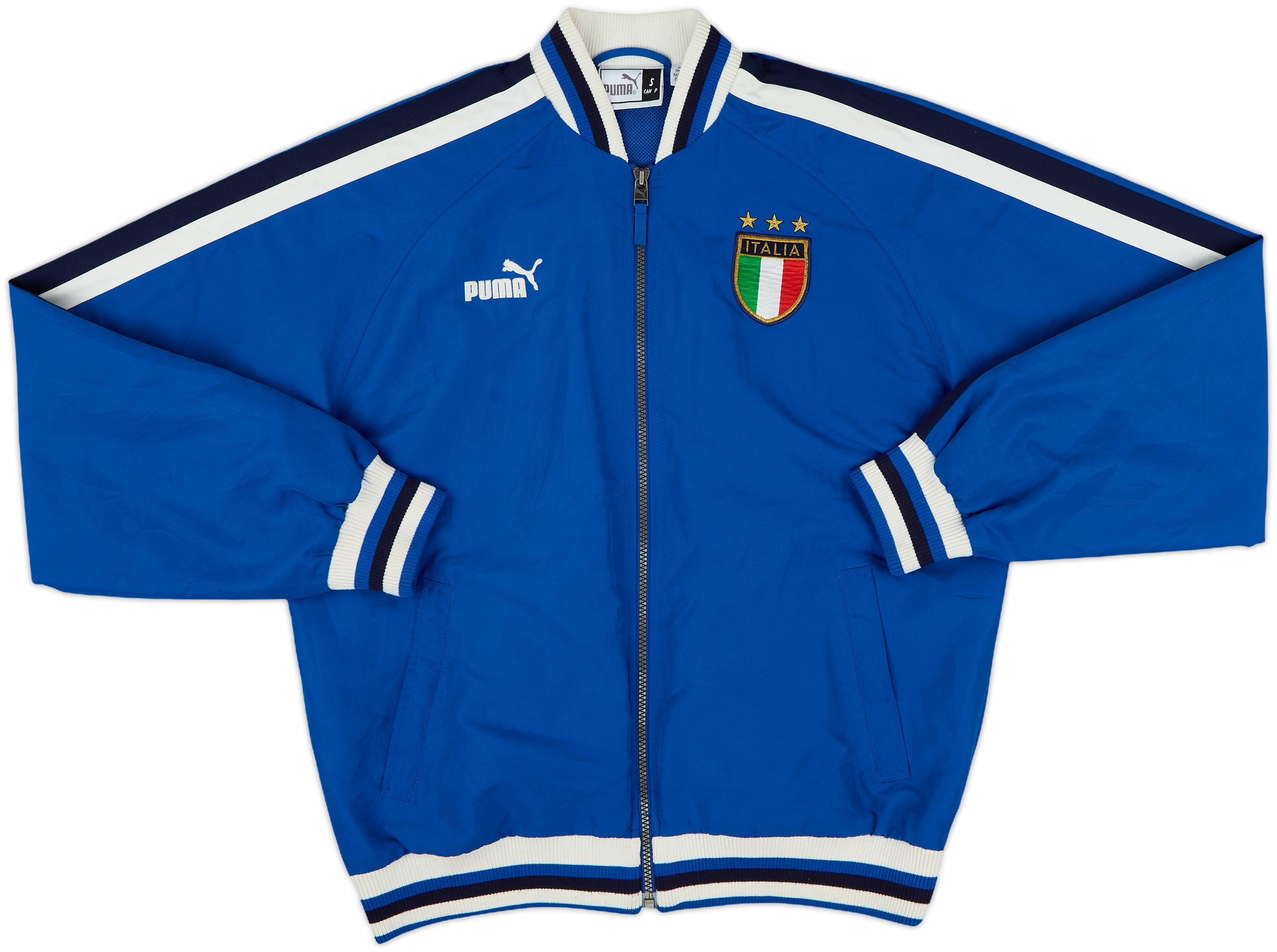 2003-04 Italy Puma Track Jacket - 8/10 - (S)