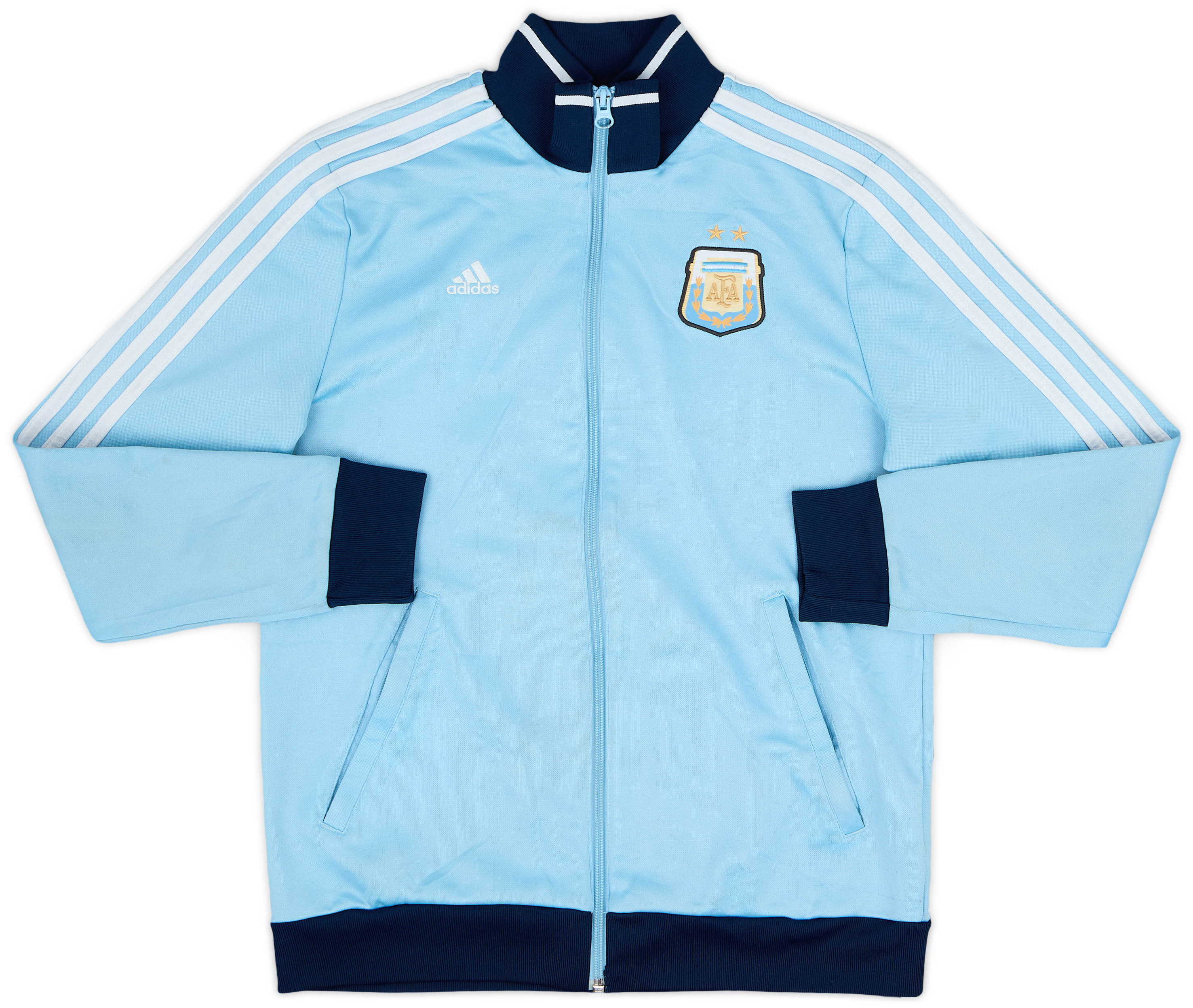 2013-15 Argentina adidas Messi #10 Track Jacket - 5/10 - (L.Boys)