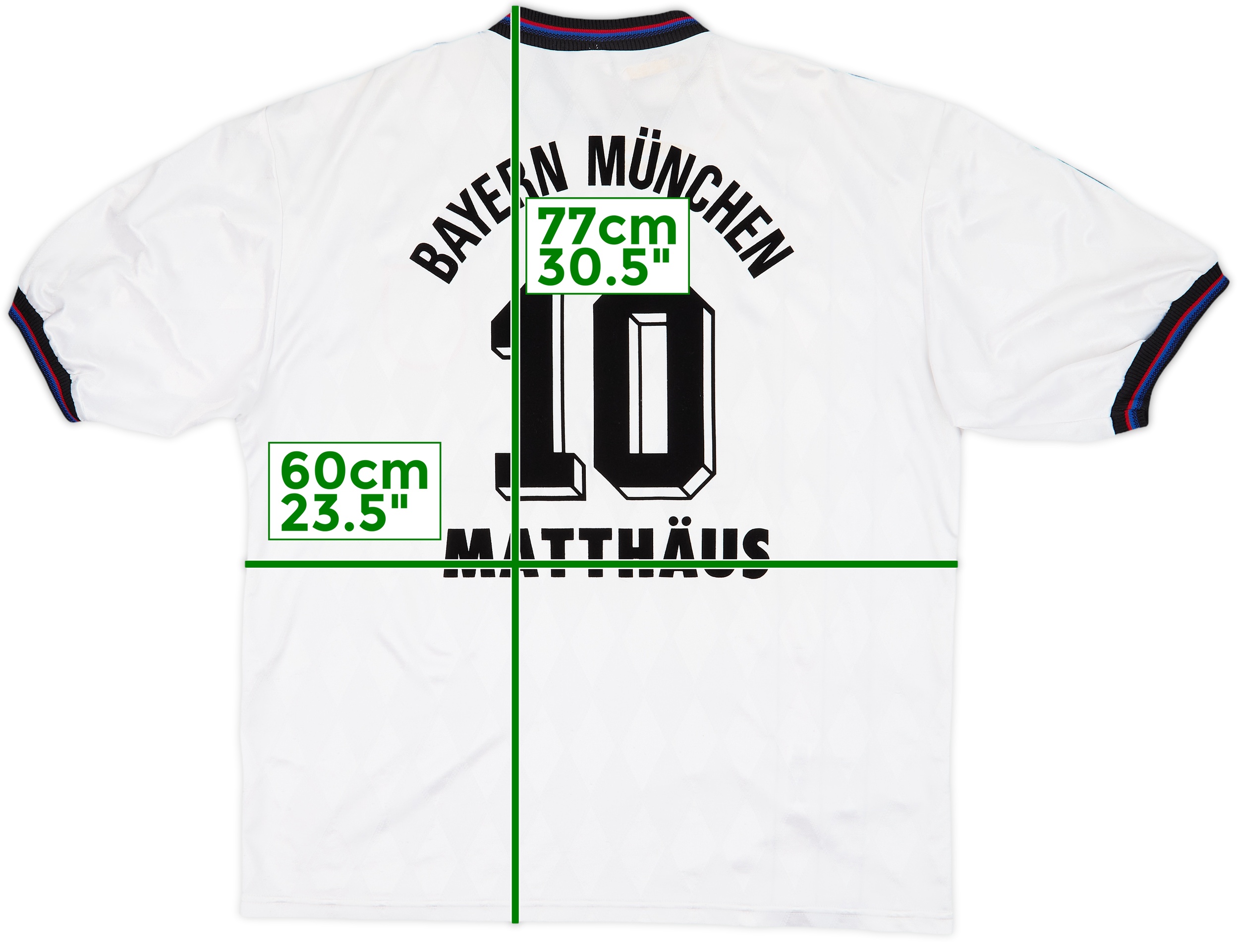 FC Bayern München   98-00 AWAY Matthäus 1998-00 Bayern Munich Away Shirt Matthaus #10 - 6/10 - (M)