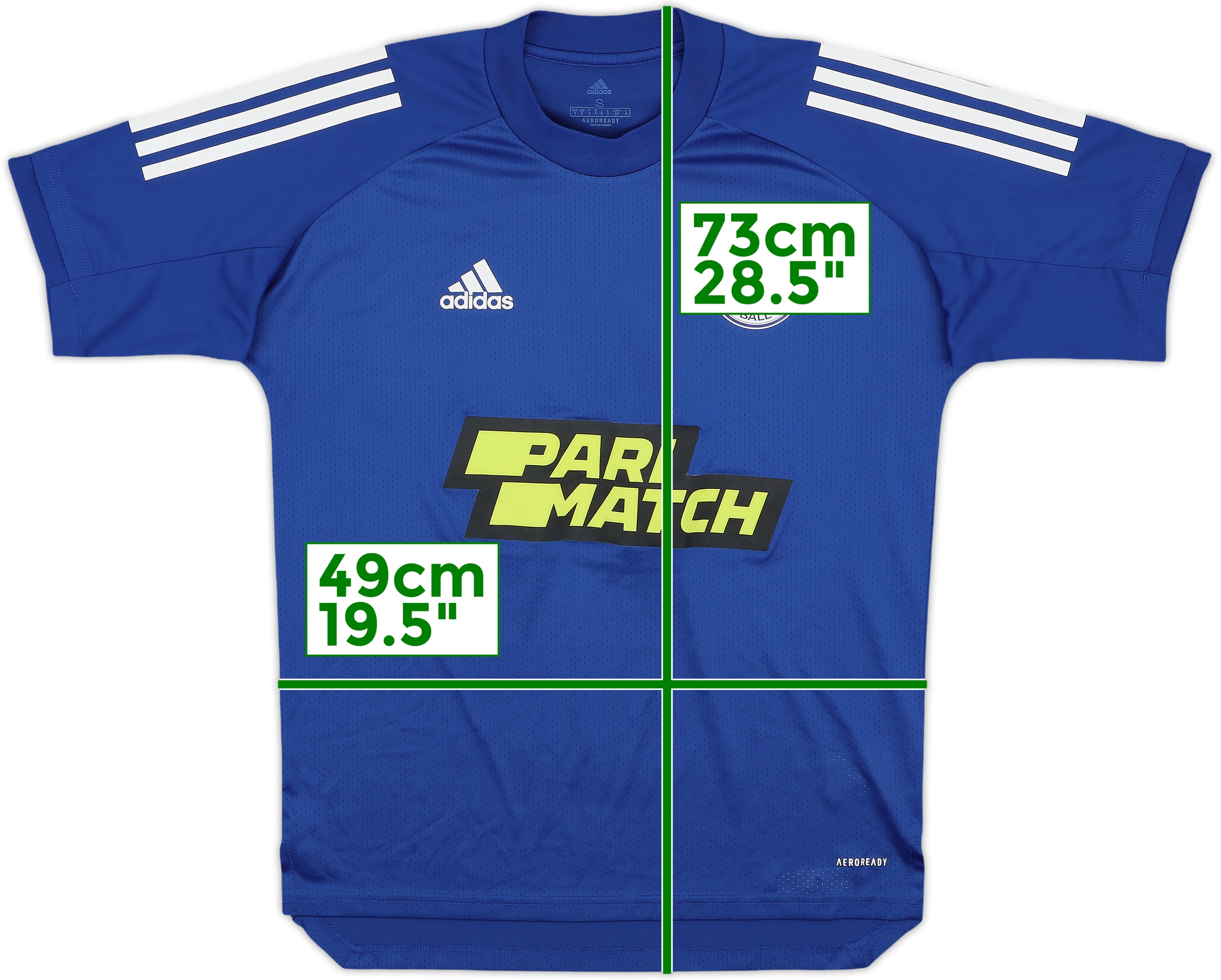 2019-20 Leicester City adidas Training Shirt - 8/10 - (S)