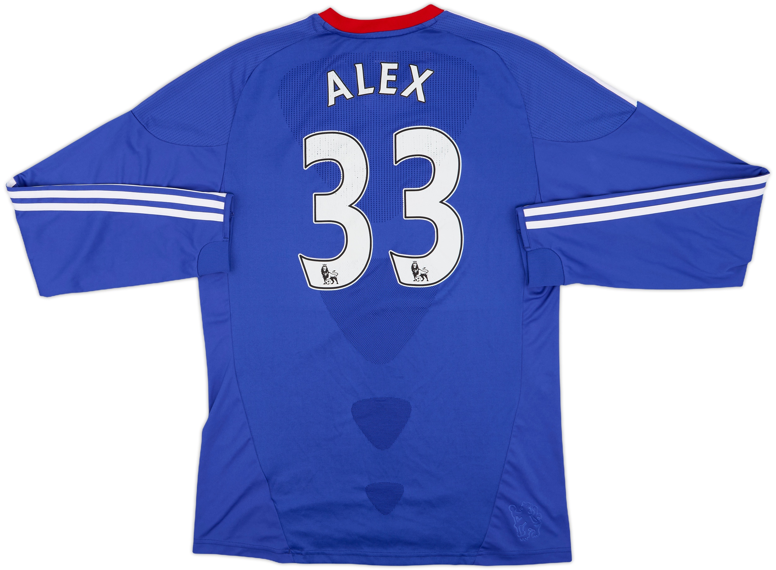 2010-11 Chelsea Local Camiseta Manga Larga Alex #33 - 8/10 - (M)