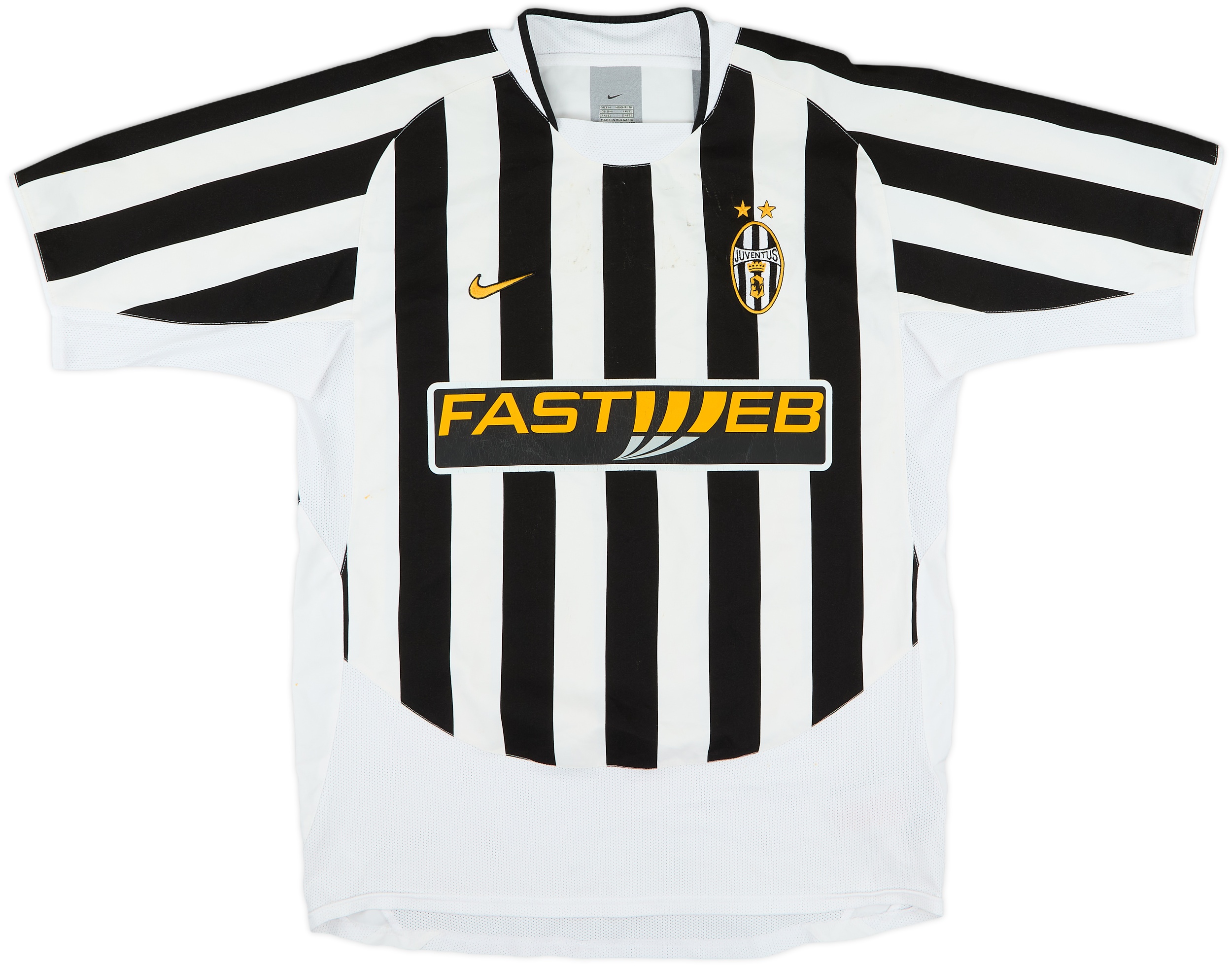 2003-04 Juventus Home Shirt Trezeguet #17 - 6/10 - (M)