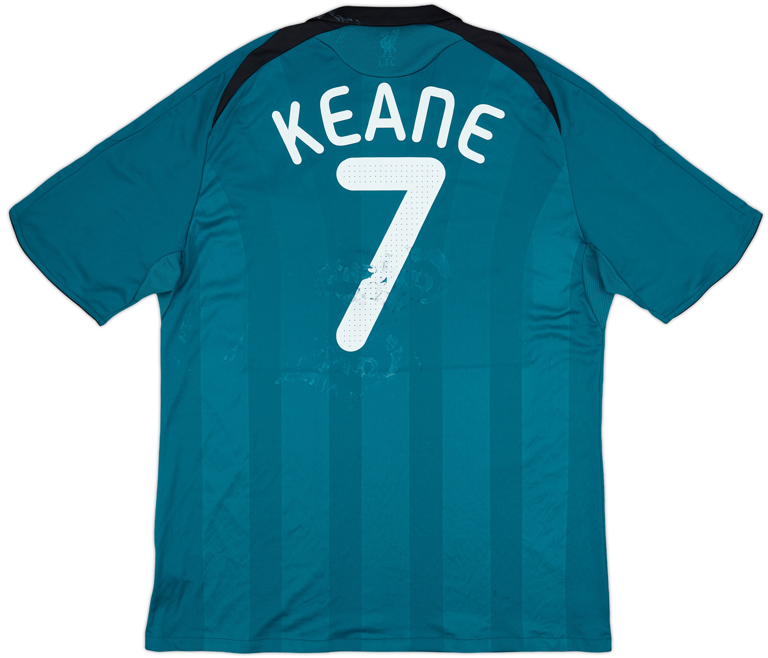 激レア　TOFFS サッカー　ノーリッジシャツ 2008-09 Liverpool Third Shirt Gerrard #8