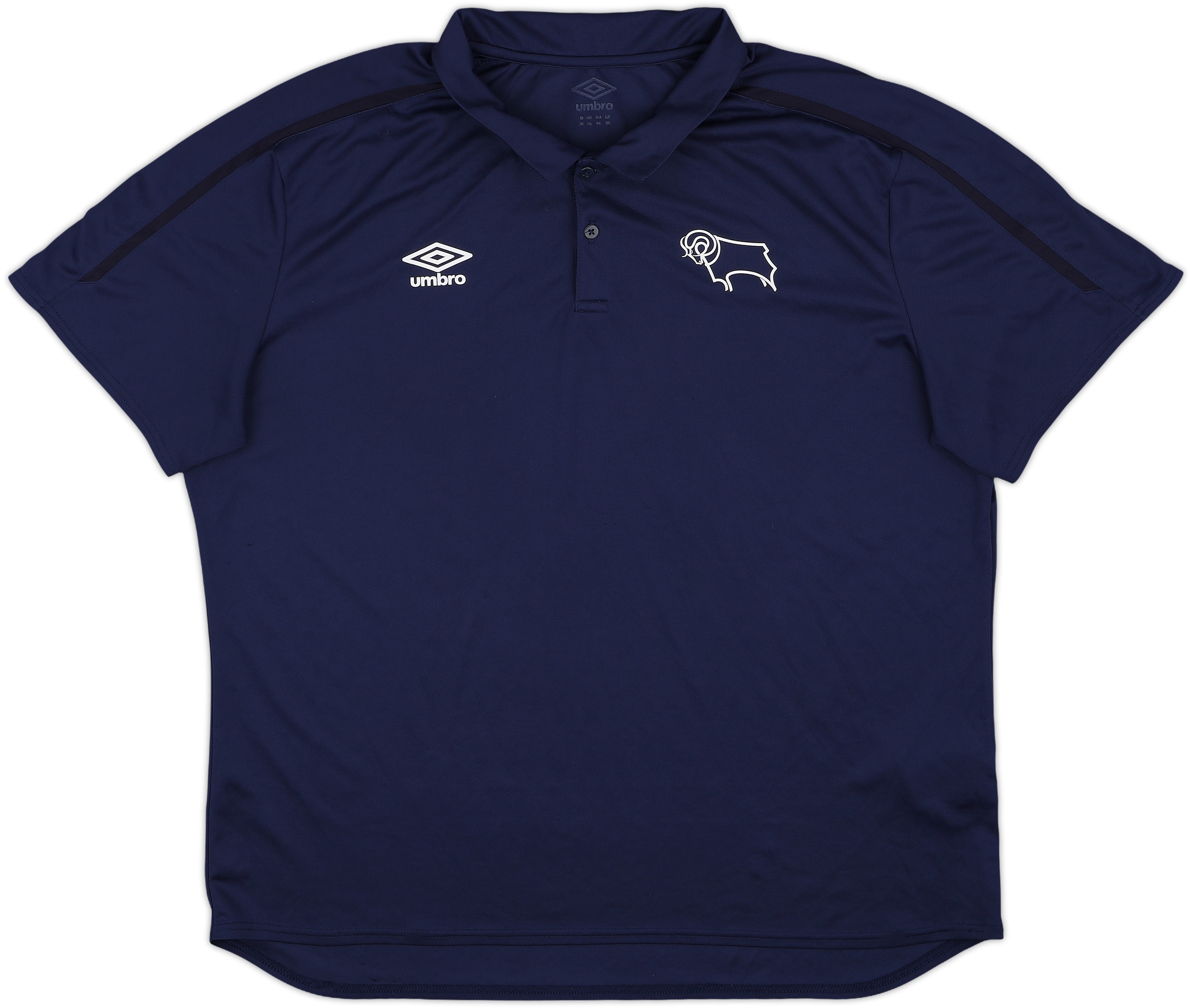 2020-21 Derby County Umbro Polo Shirt - 9/10 - (3XL)