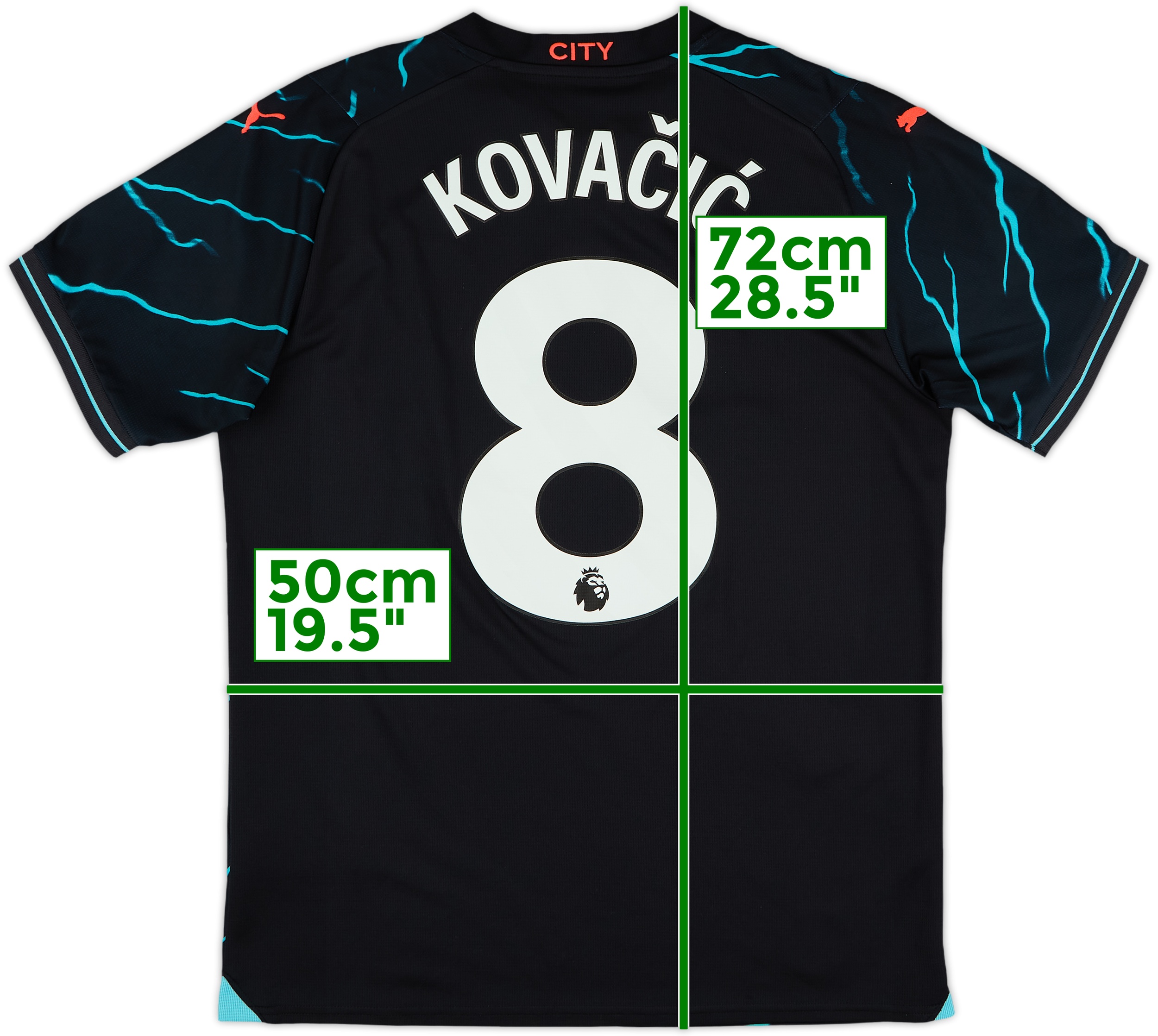 マンチェスター・シティ KOVAČIĆ 背番号8 シャツ 080725591753-